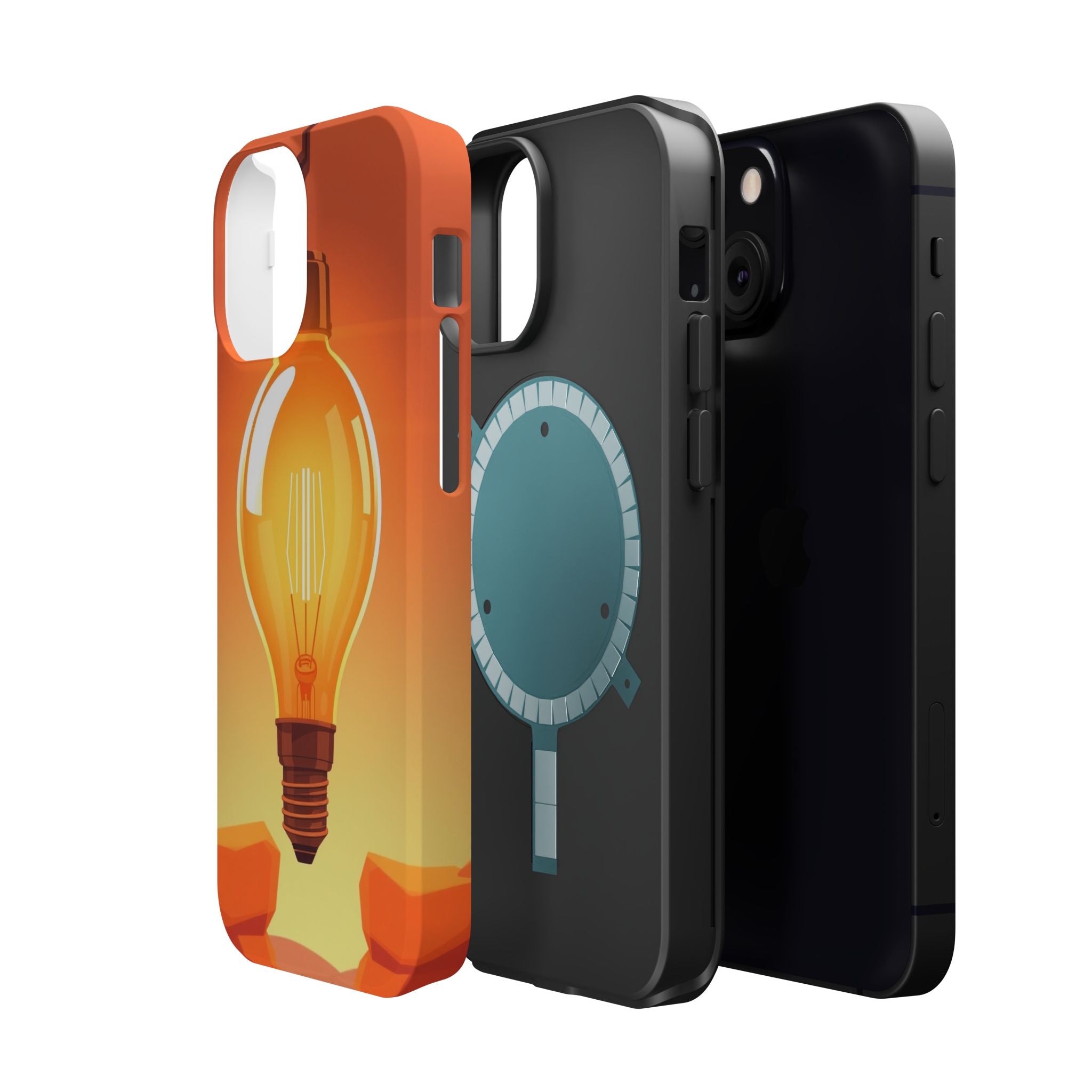 iPhone Edison Bulb Warm Enchanted Art Slim Everyday Designer Case · iPhone Case
