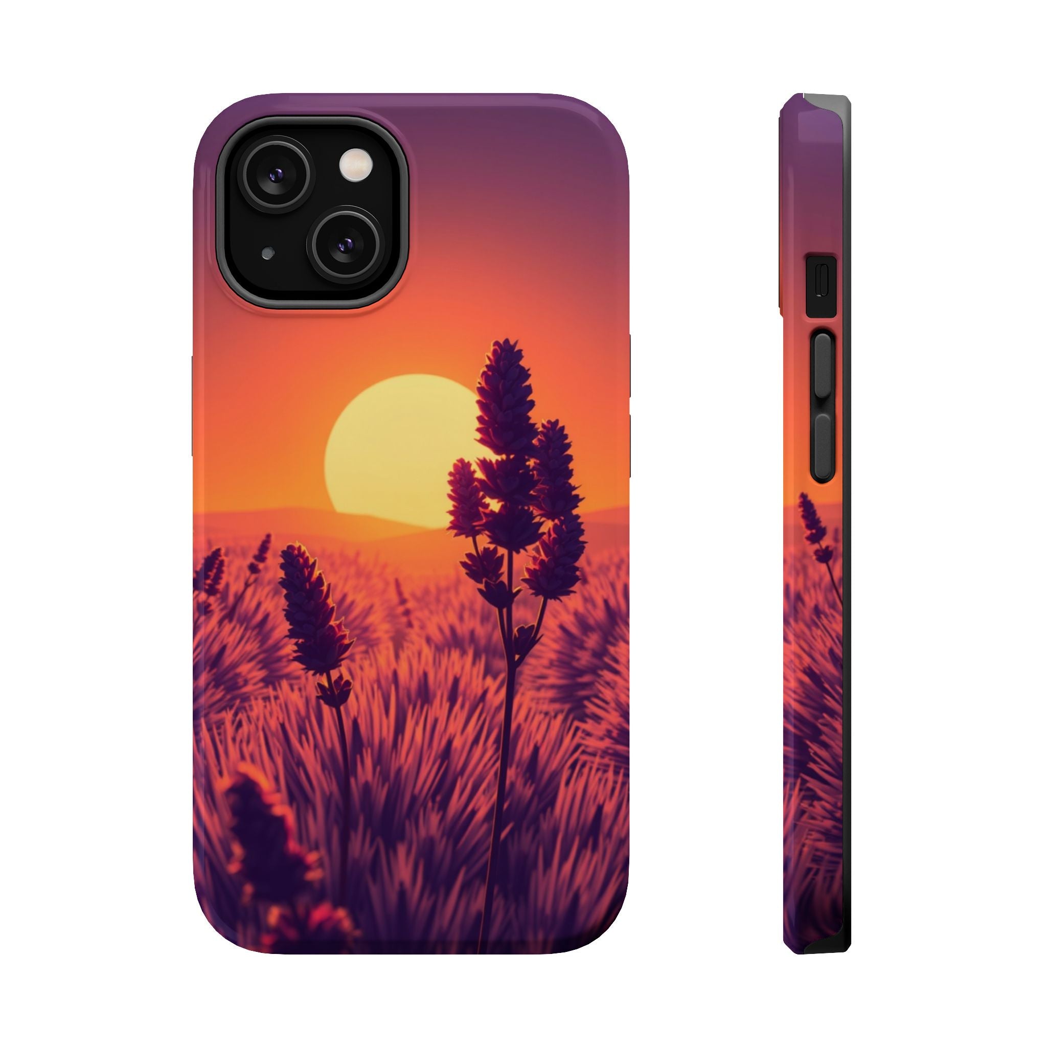 iPhone Sunset Amber And Peach Lavender Haze Slim iPhone Everyday · iPhone Case