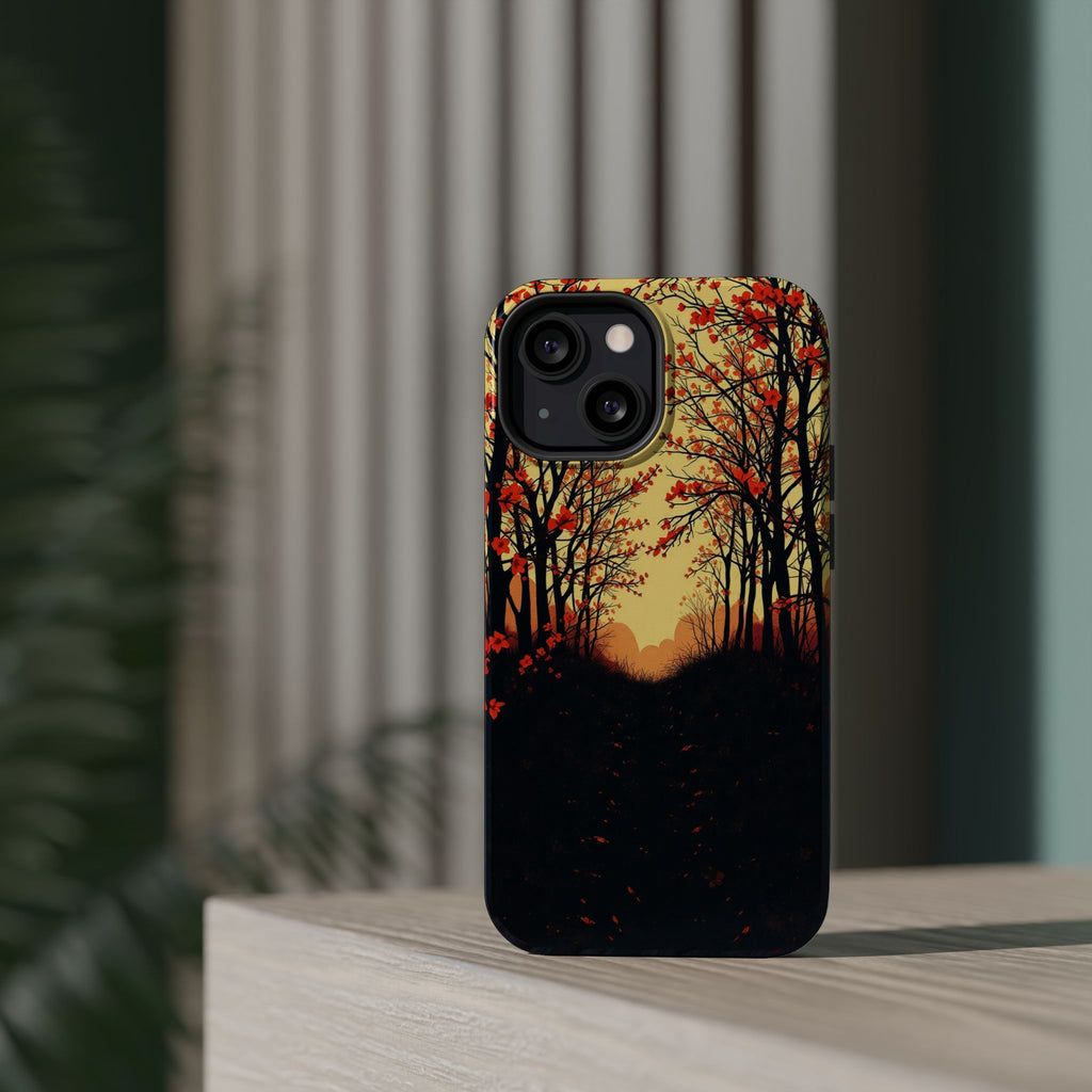 iPhone Dreamy Blossom Trail Design Bold Modern Everyday Snap Case · iPhone Case