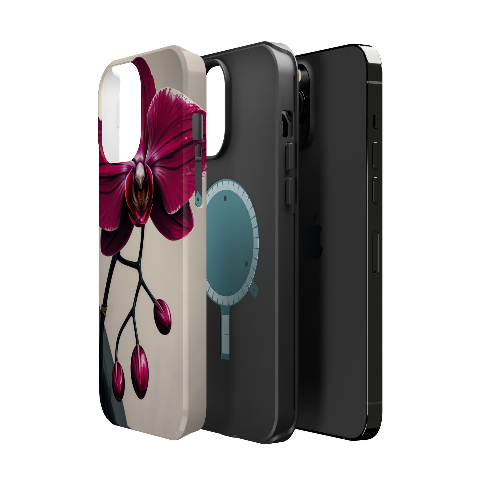 iPhone Orchid Study Enchanted Art Bold Modern Everyday Snap Case · iPhone Case