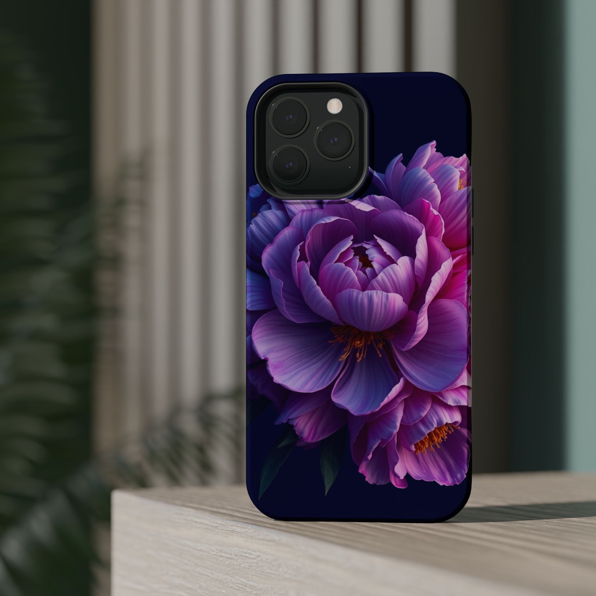 iPhone Peony Bouquet 3D Digital Slim Everyday Designer Case · iPhone Case
