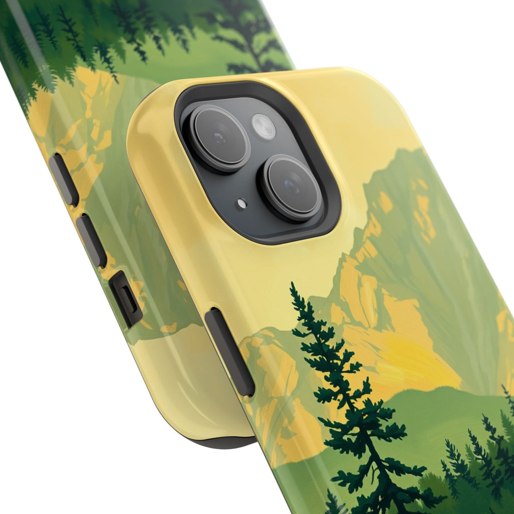 iPhone Pine Ridge Oil Painting Impressionist Slim iPhone Everyday · iPhone Case
