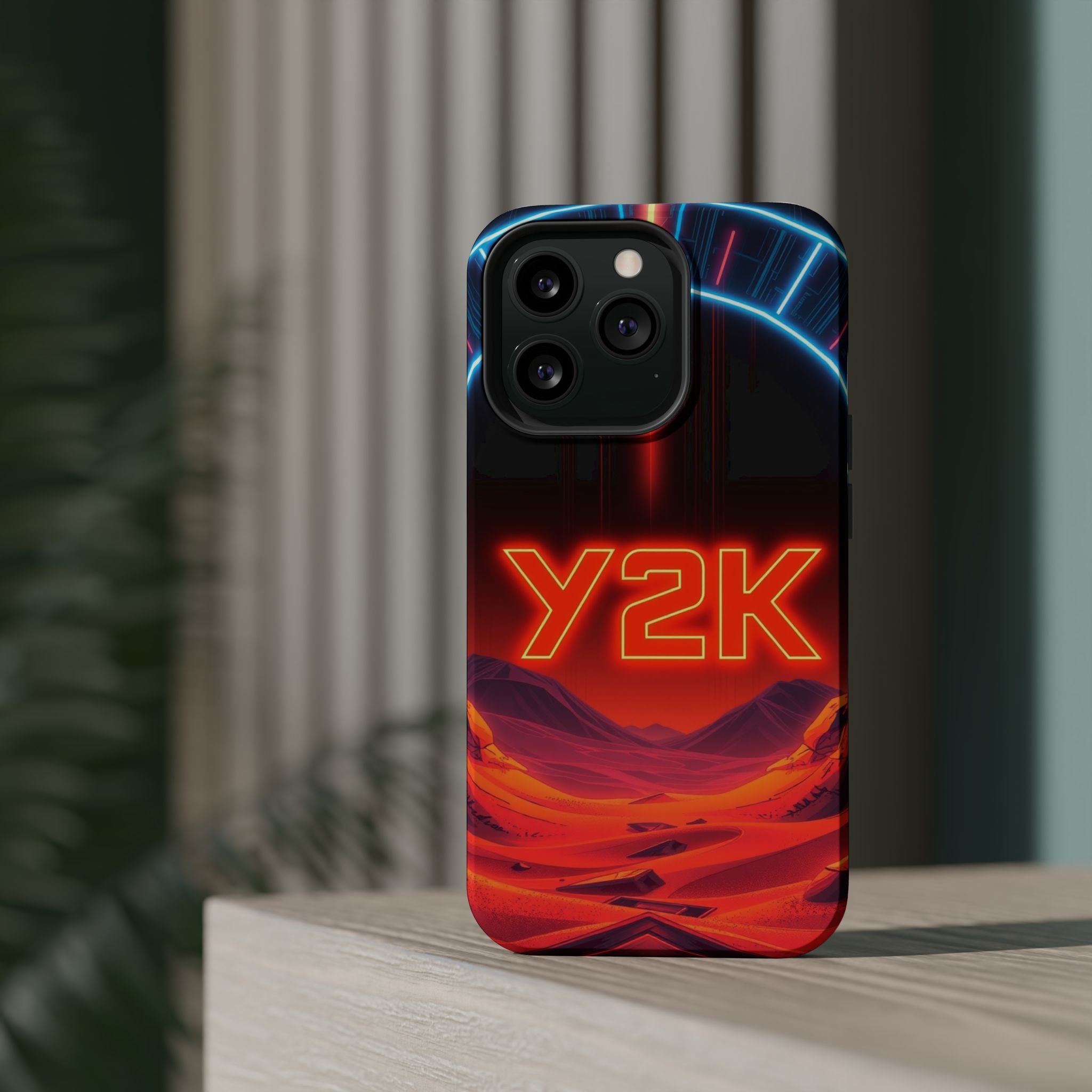 iPhone Y2K Holographic Enchanted Art Slim Everyday Designer Case · iPhone Case