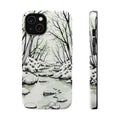 iPhone Sage And Ivory Spring Creek Bold Modern Everyday Snap Case · iPhone Case