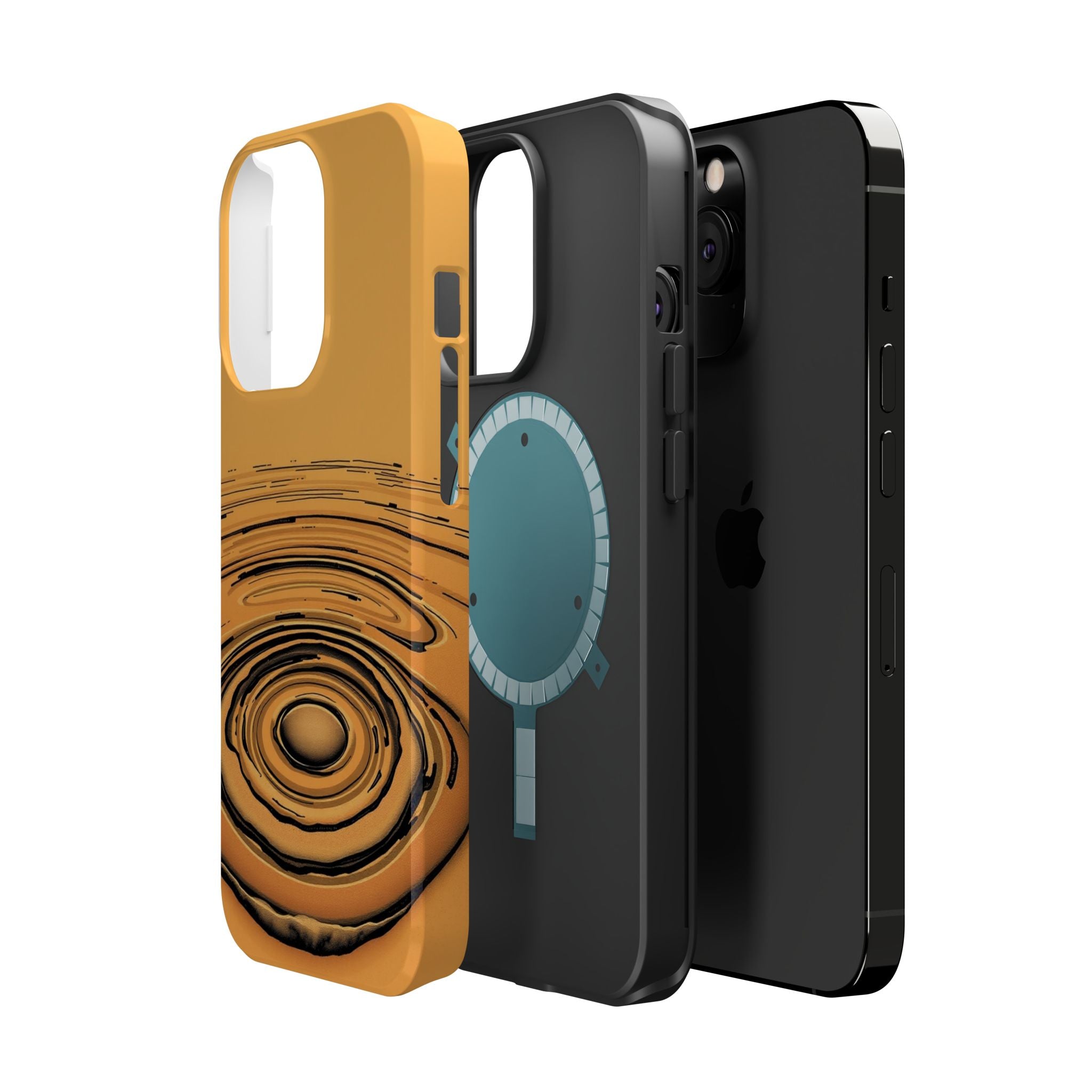 iPhone Water Ripple Bold Art Slim Everyday Designer Case · iPhone Case