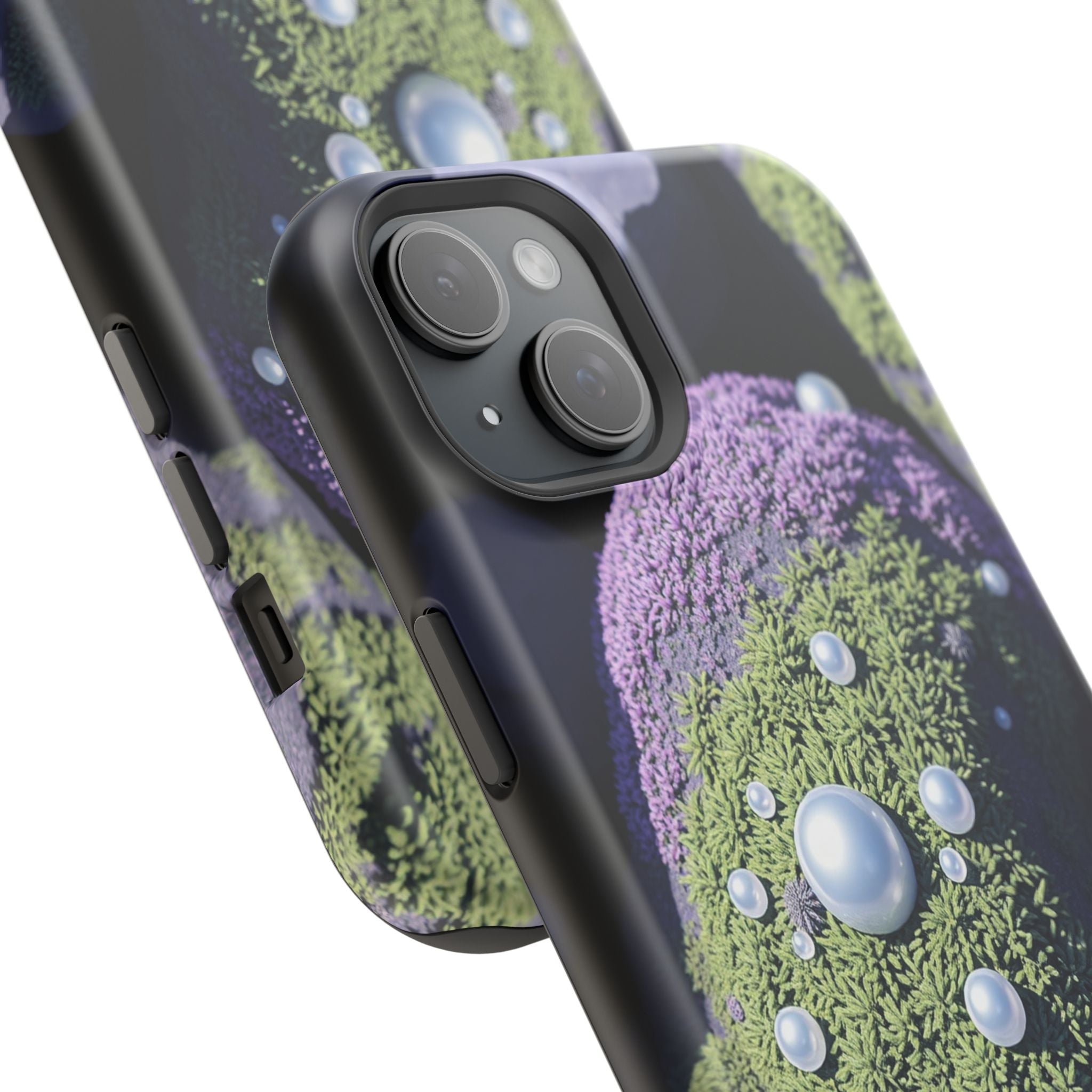 iPhone Moss Covered Rocks Electric Art Slim Everyday Designer Case · iPhone Case