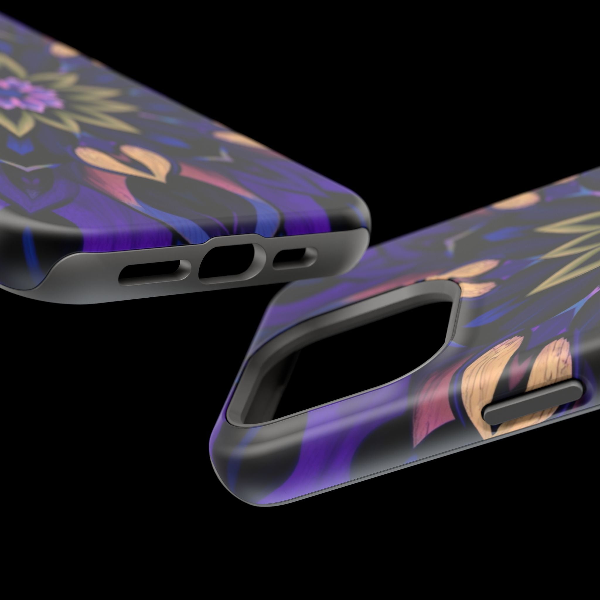 iPhone Floral Mandala Mystic Art Bold Modern Everyday Snap Case · iPhone Case