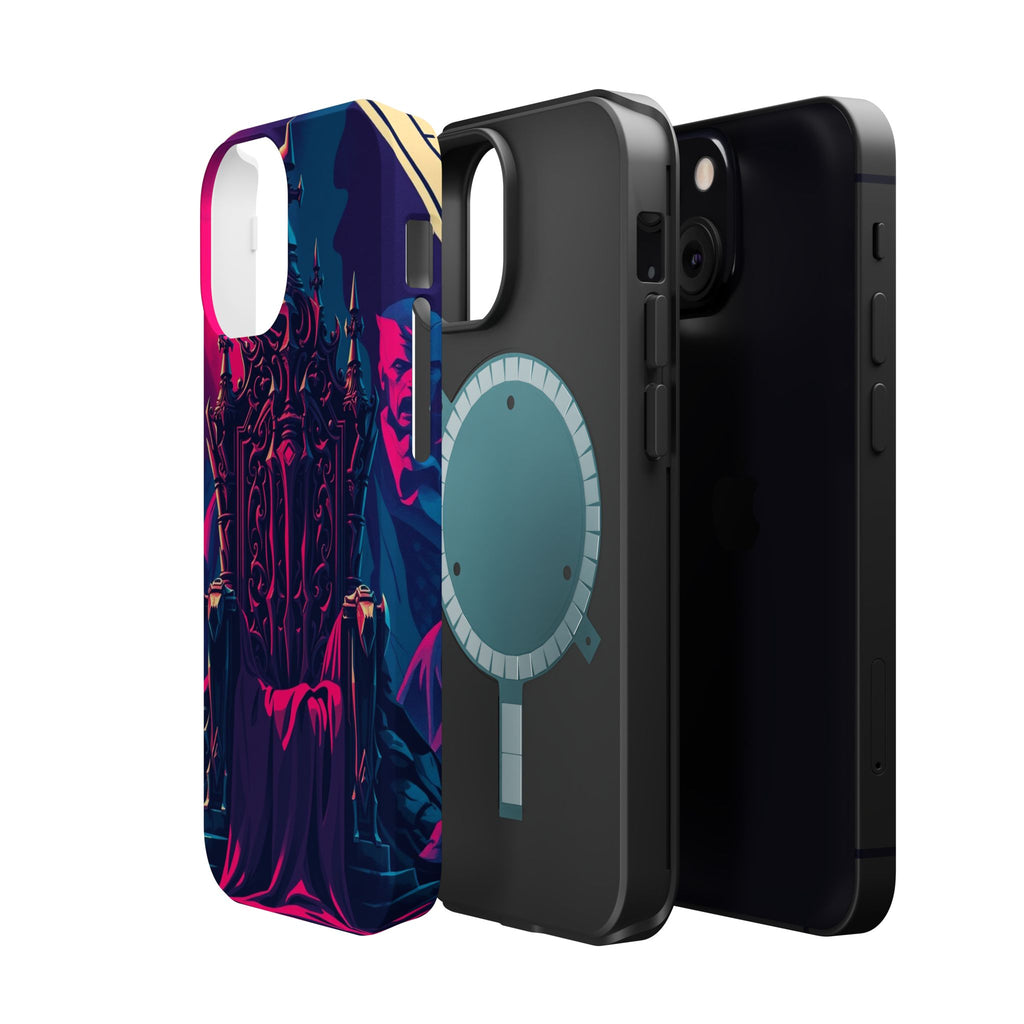 iPhone Lich King Throne Vintage Retro Poster Slim Everyday Designer Case · iPhon