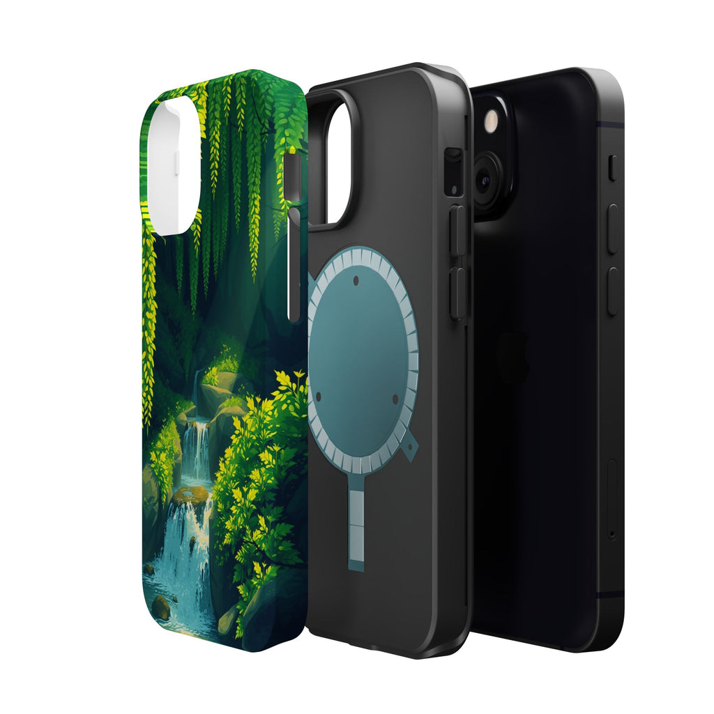 iPhone Earthy Wisteria Cascade Design Slim Everyday iPhone 13 Designer · iPhone