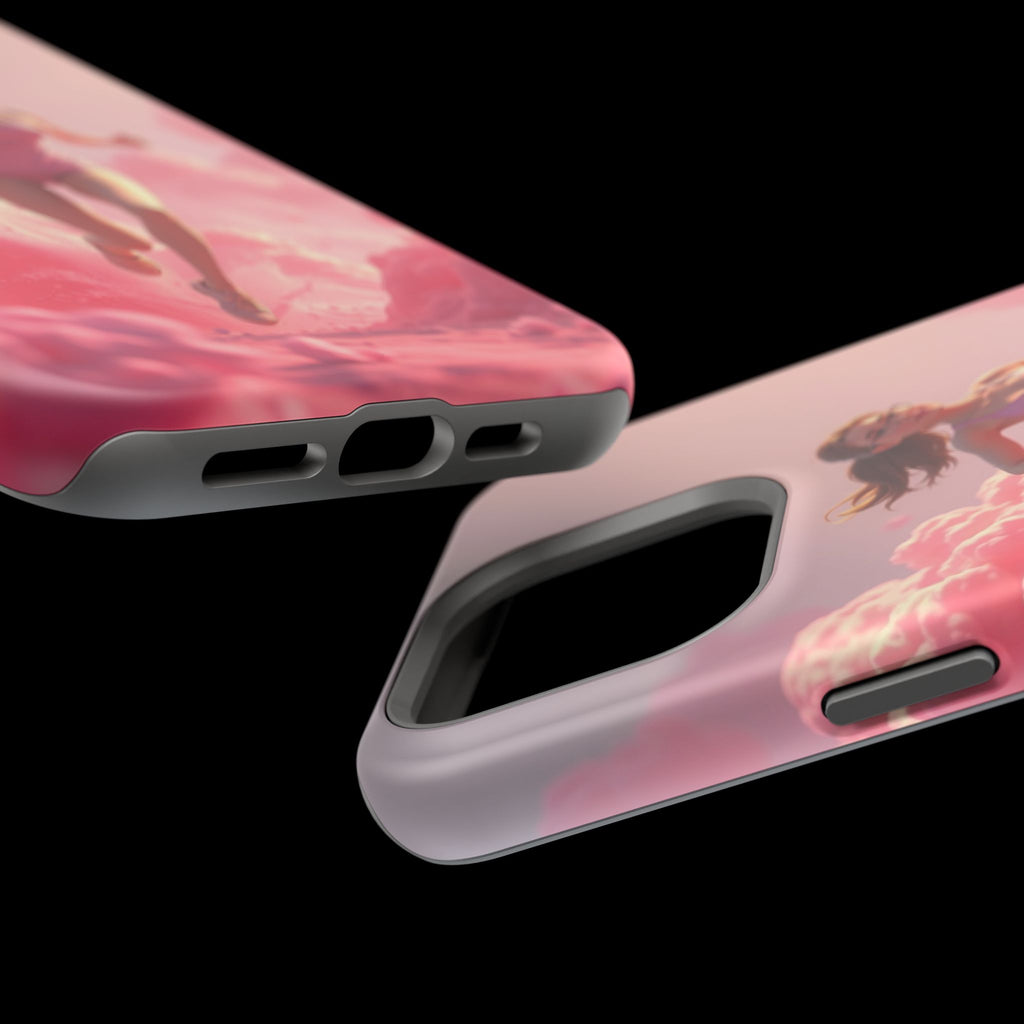 iPhone on Fumes 3D Digital Bold Modern Everyday Snap Case · iPhone Case