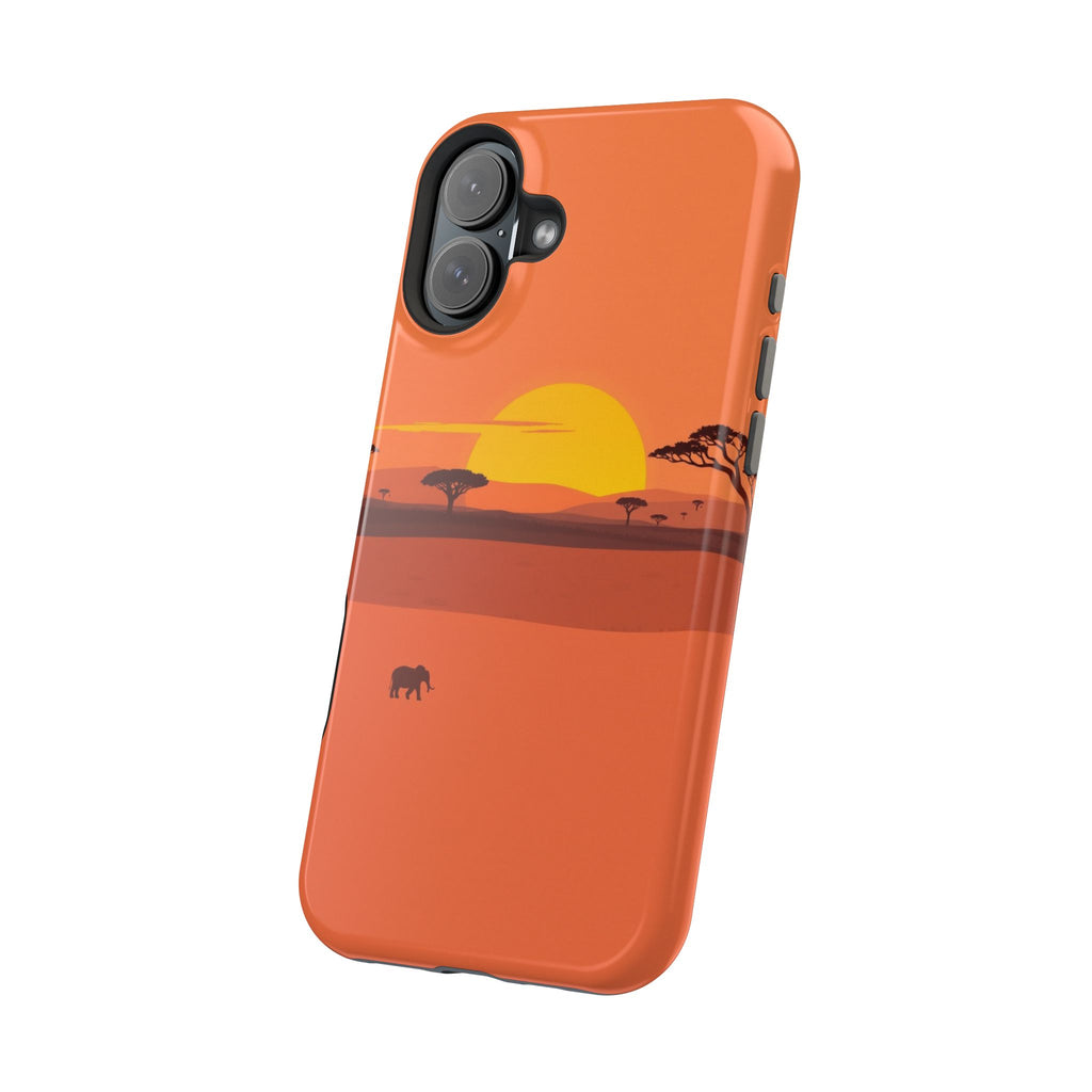 iPhone Sunset Amber And Peach Savanna Horizon Slim iPhone Everyday · iPhone Case