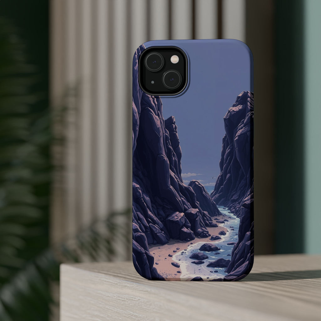 iPhone Rocky Coastline Mystic Art Bold Modern Everyday Snap Case · iPhone Case