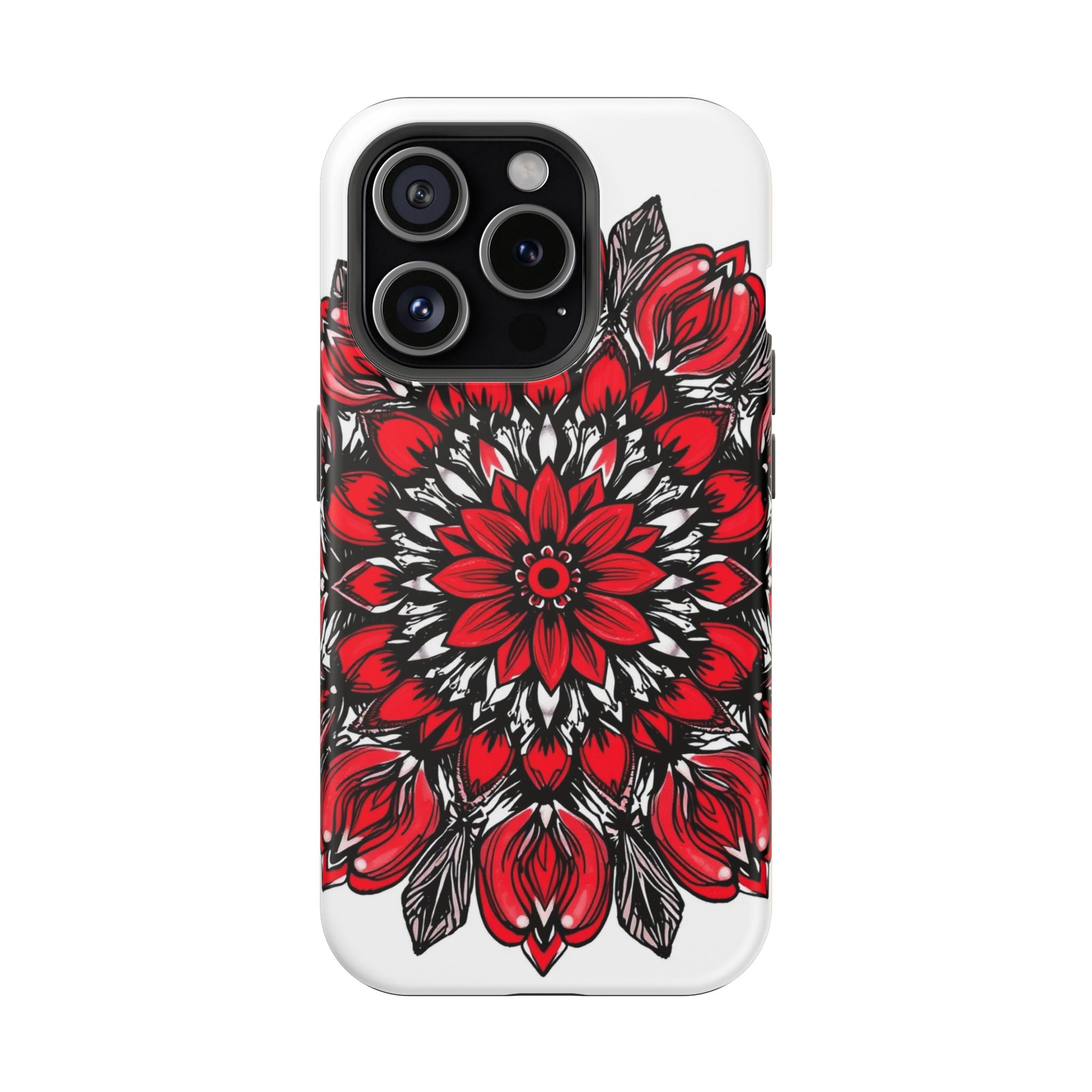 iPhone Floral Mandala Hand-Drawn Sketch Slim Everyday iPhone Designer · iPhone C