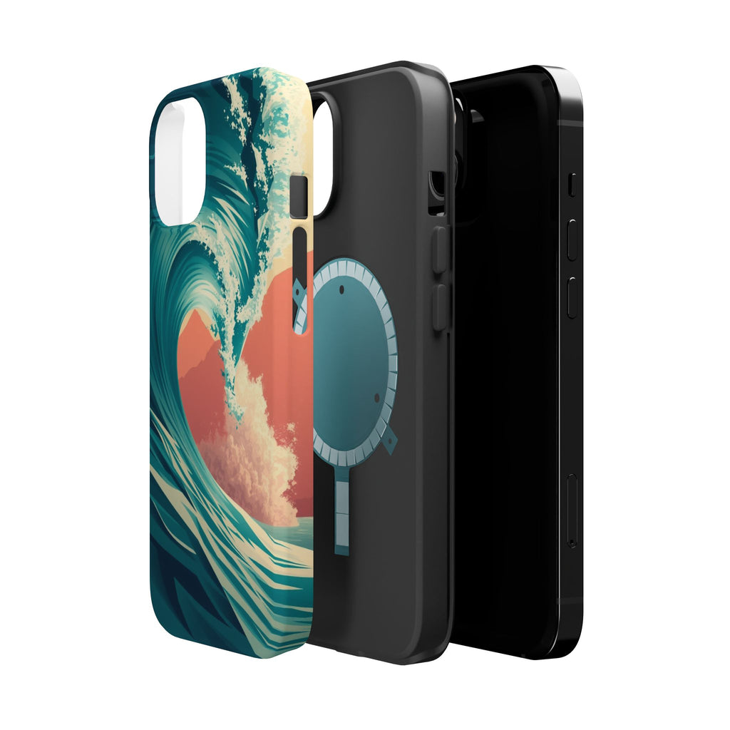 iPhone Ocean Wave Crash Cinematic Art Slim Everyday Designer Case · iPhone Case