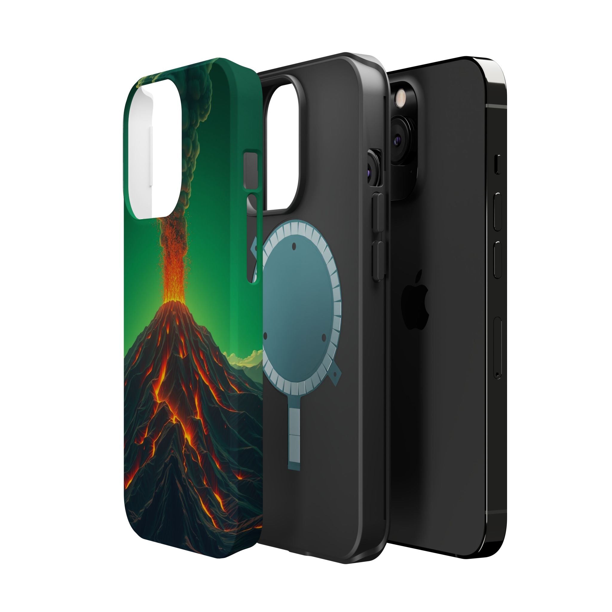iPhone Dreamy Volcanic Eruption Design Slim Everyday Designer Case · iPhone Case