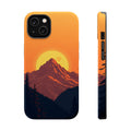 iPhone Vibrant Mountain at Sunrise Design Slim iPhone 19 Everyday · iPhone Case