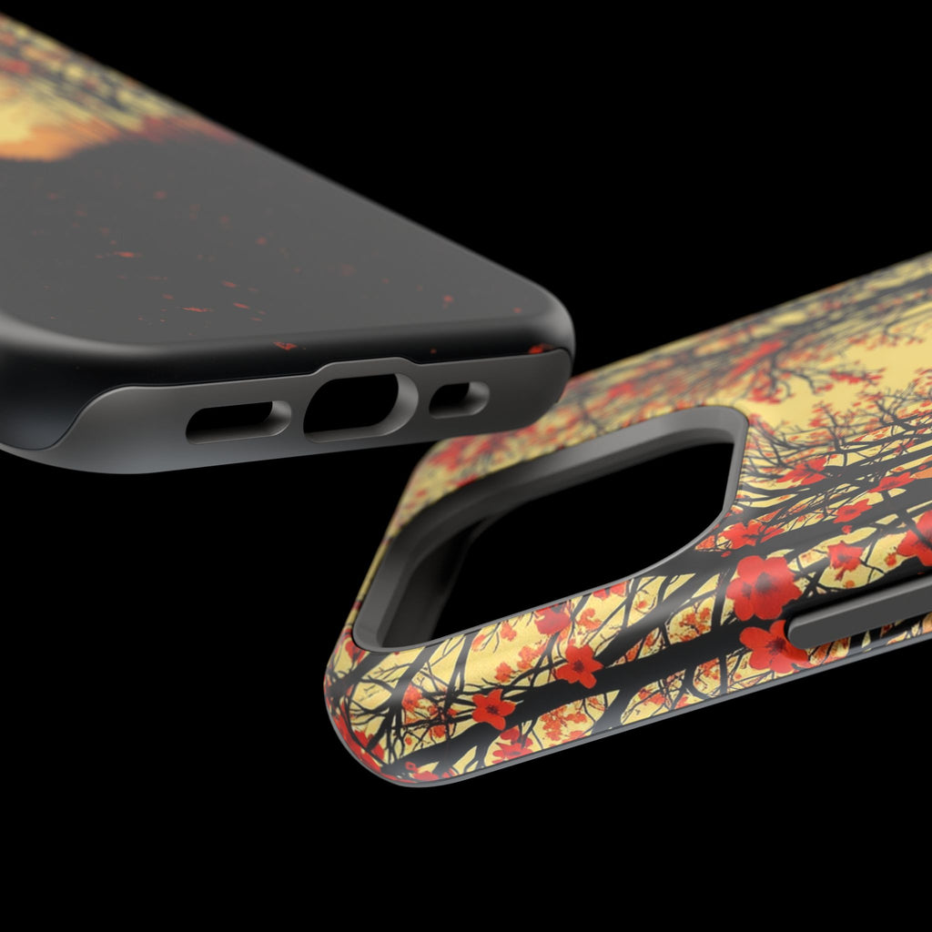 iPhone Dreamy Blossom Trail Design Bold Modern Everyday Snap Case · iPhone Case