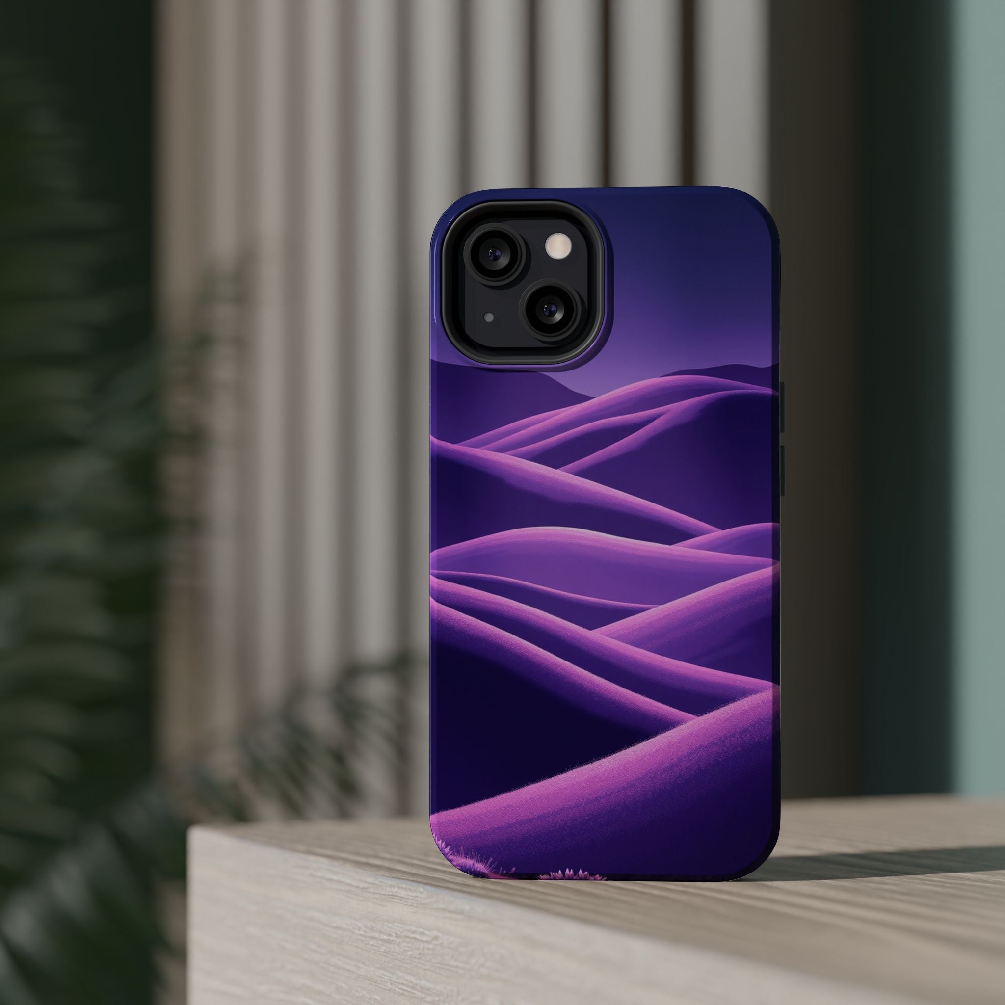 iPhone Rolling Hills Mystic Art 18 Bold Modern Everyday Snap Case · iPhone Case