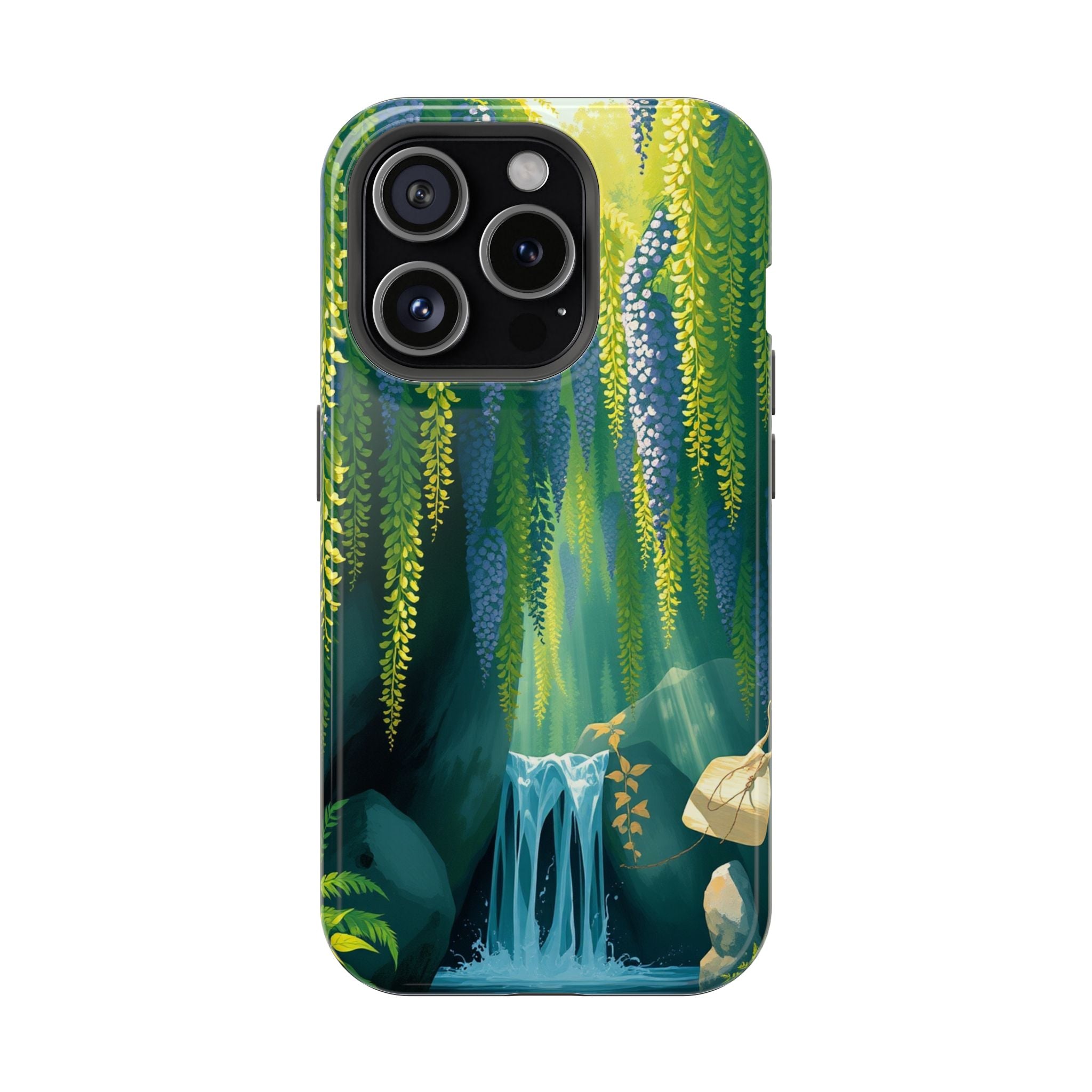 iPhone Wisteria Cascade Mystic Art Bold Modern Everyday Snap Case · iPhone Case
