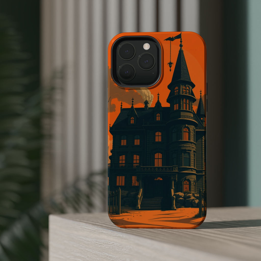 iPhone Vibrant Haunted Mansion Design Slim Everyday Designer Case · iPhone Case