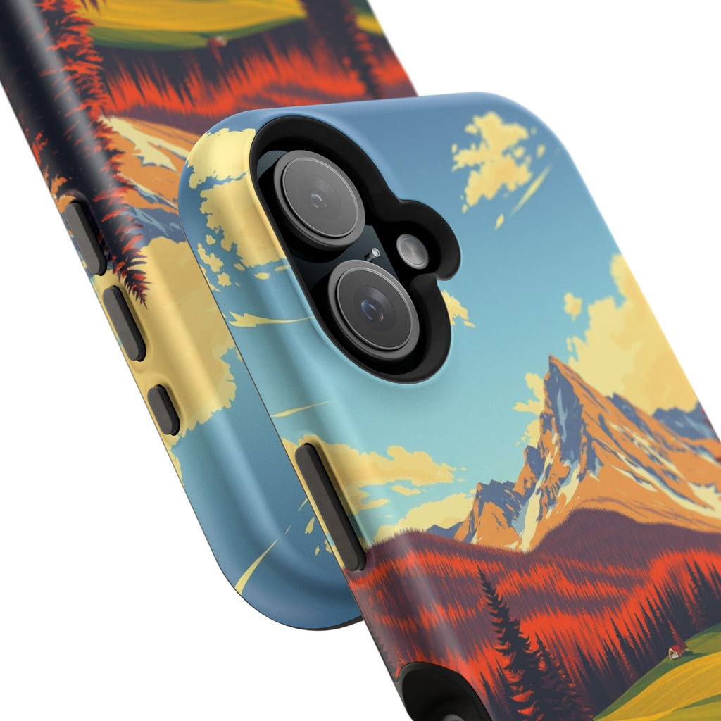 iPhone Radiant Alpine Meadow Design Slim Everyday Designer Case · iPhone Case