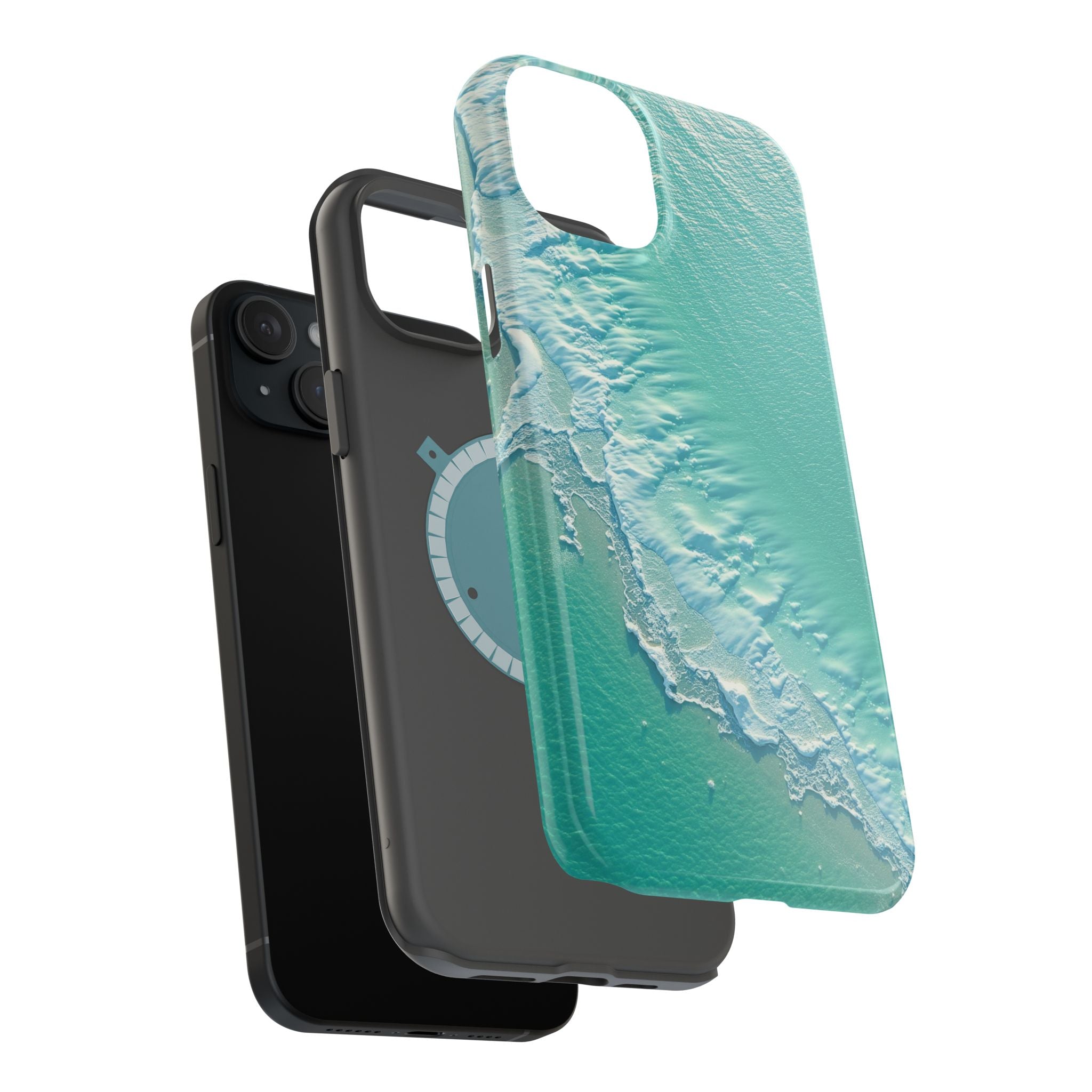 iPhone Shoreline Aerial Mystic Art 20 Slim Everyday Designer Case · iPhone Case