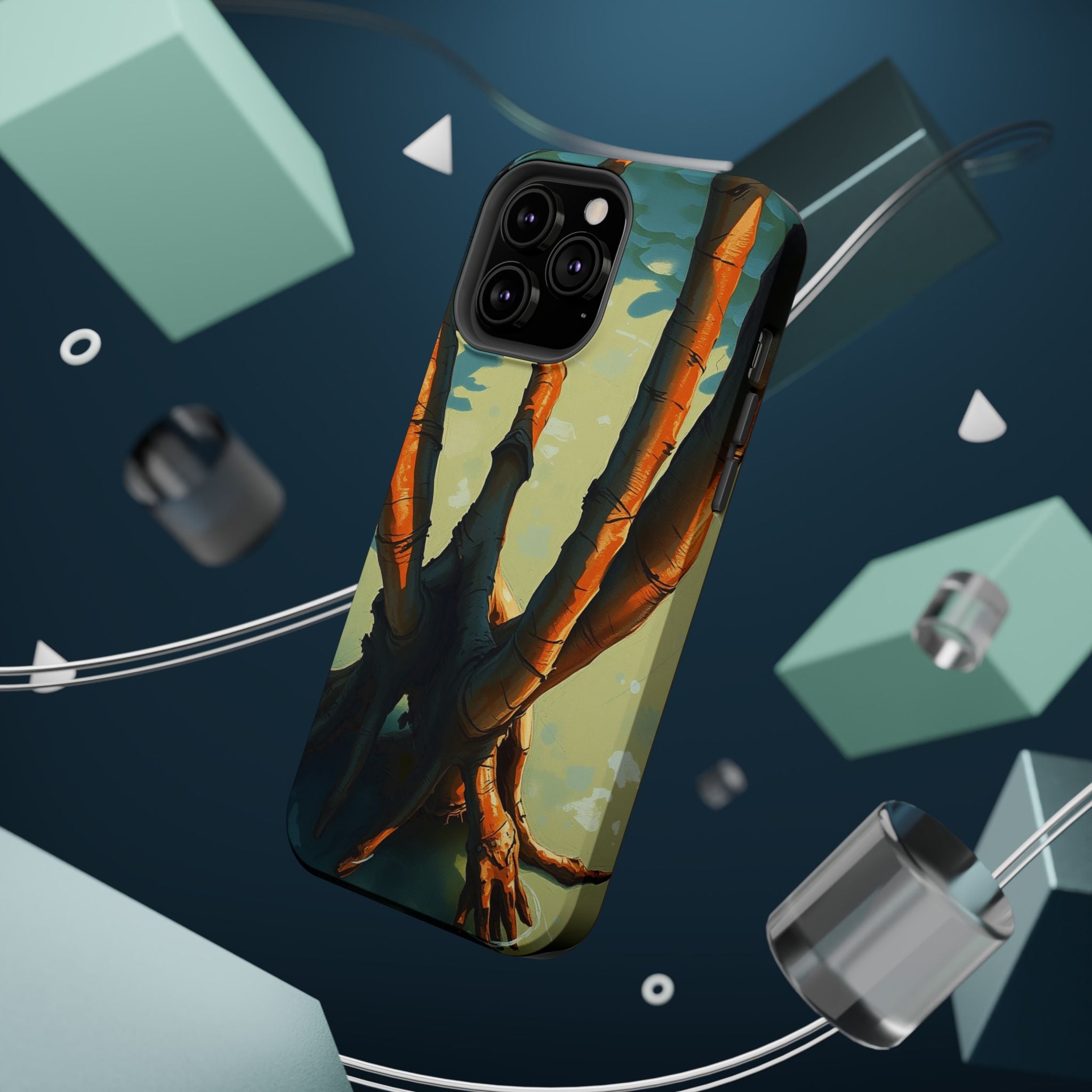 iPhone Mangrove Roots Mystic Art Bold Modern Everyday Snap Case · iPhone Case