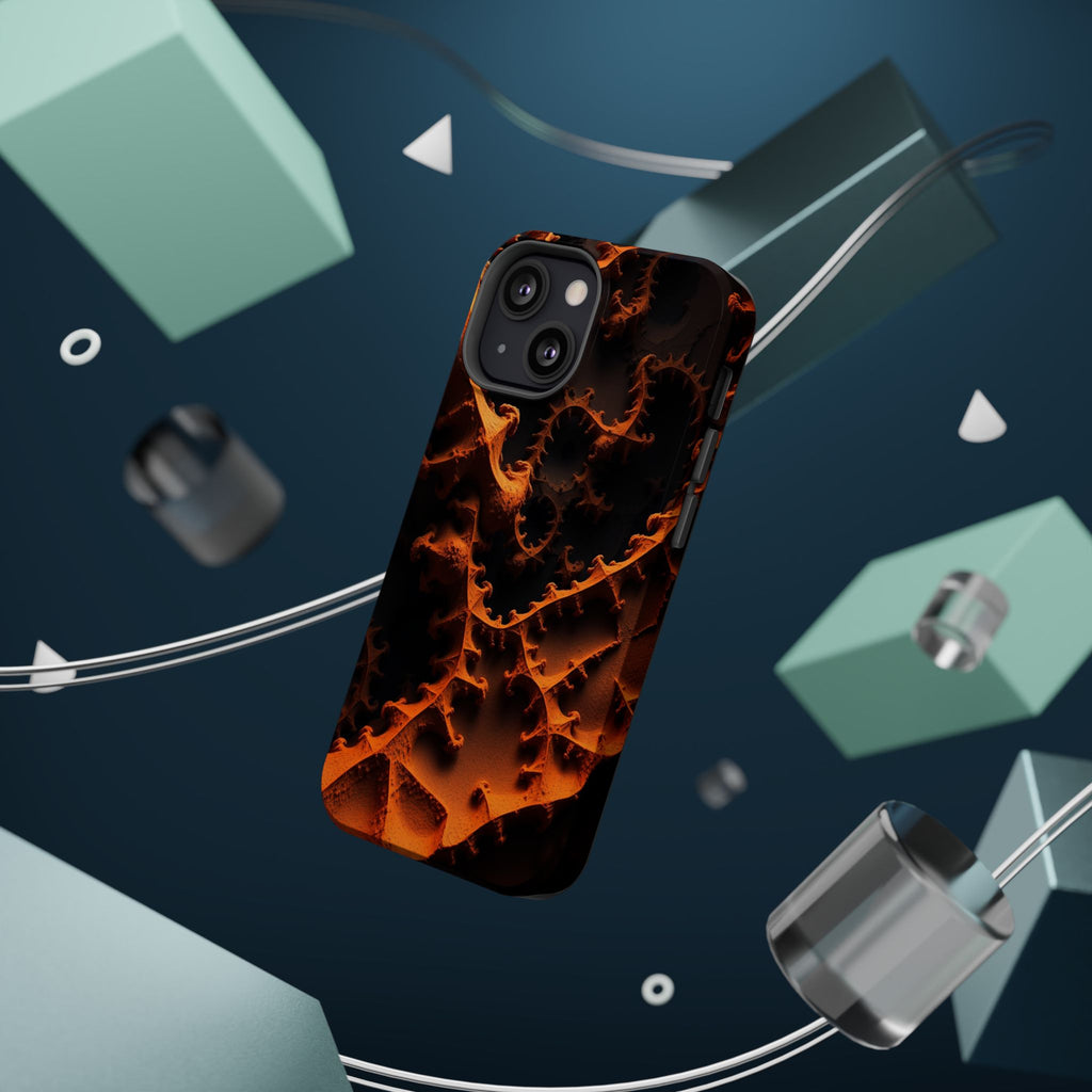 iPhone Radiant Fractal Zoom Design Bold Modern Everyday Snap Case · iPhone Case
