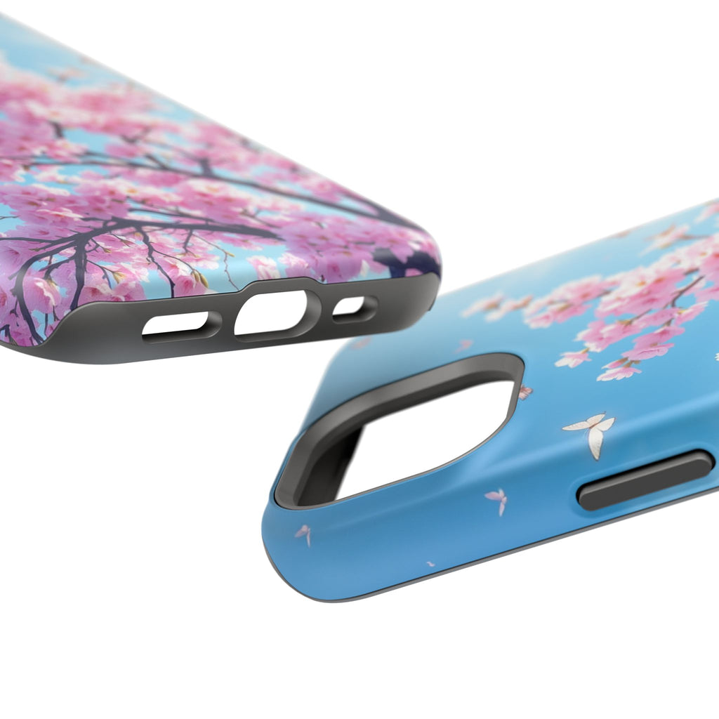 iPhone Cherry Blossom Floral Slim Everyday Designer Case · iPhone Case