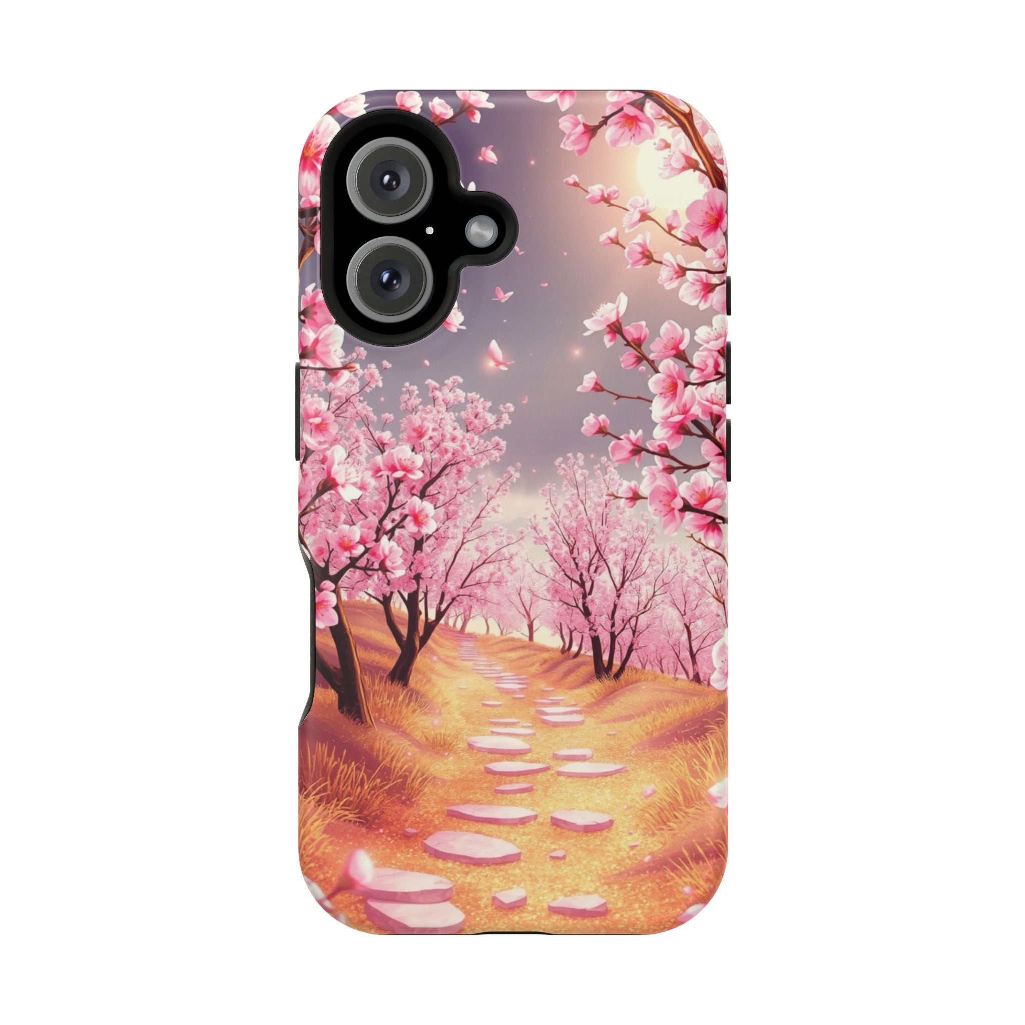 iPhone Dreamy Blossom Trail Design 14 Slim Everyday Designer Case · iPhone Case