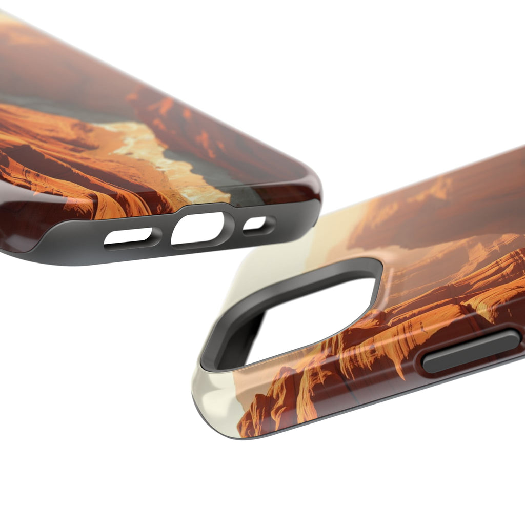 iPhone Vibrant River Canyon Design Bold Modern Everyday Snap Case · iPhone Case