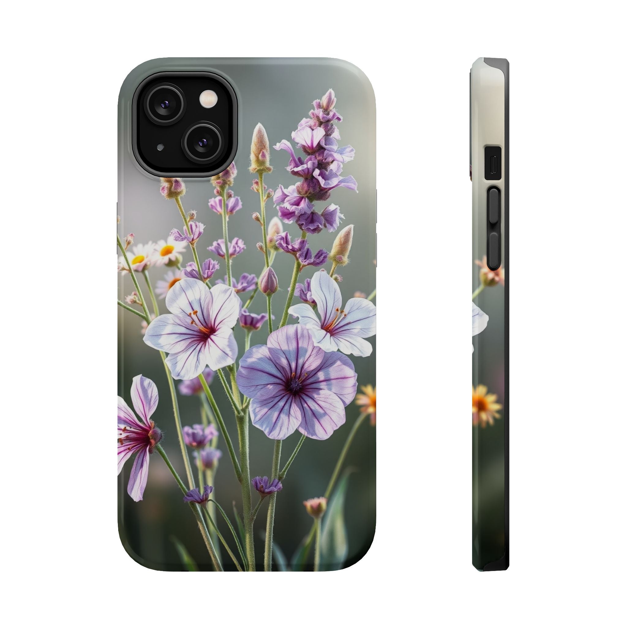iPhone Wildflower Bunch Enchanted Art Slim Everyday Designer Case · iPhone Case