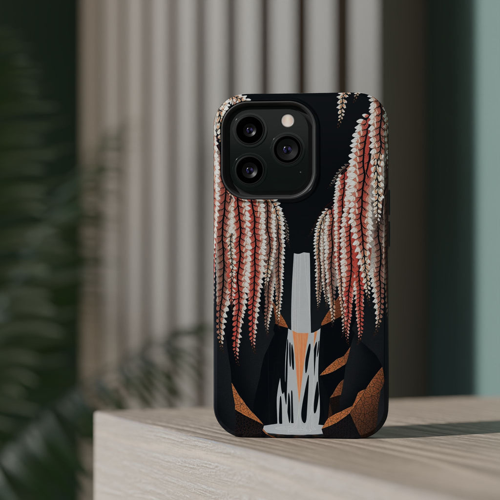 iPhone Earthy Wisteria Cascade Design Slim Everyday iPhone 10 Designer · iPhone