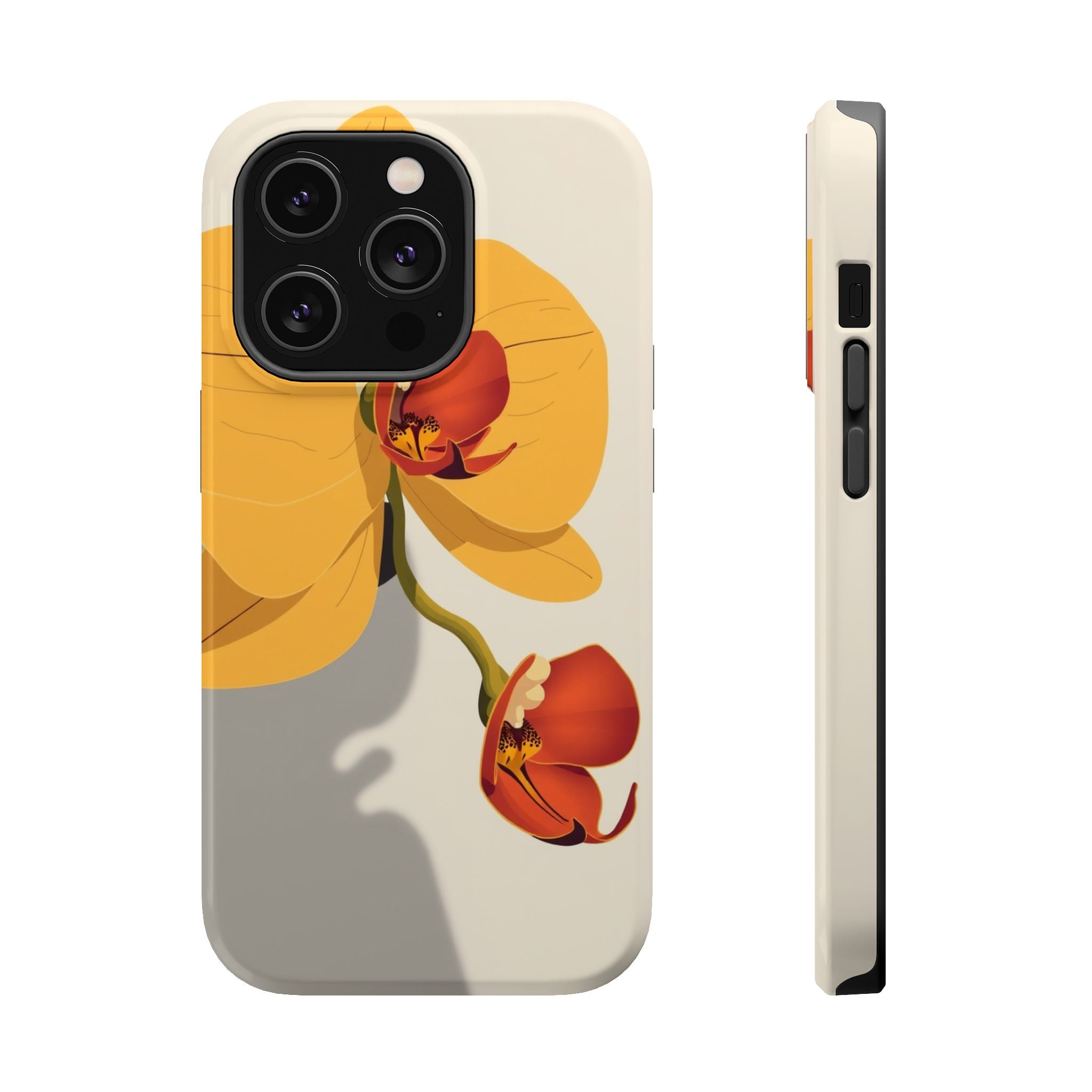 iPhone Vibrant Orchid Study Design Bold Modern Everyday Snap Case · iPhone Case