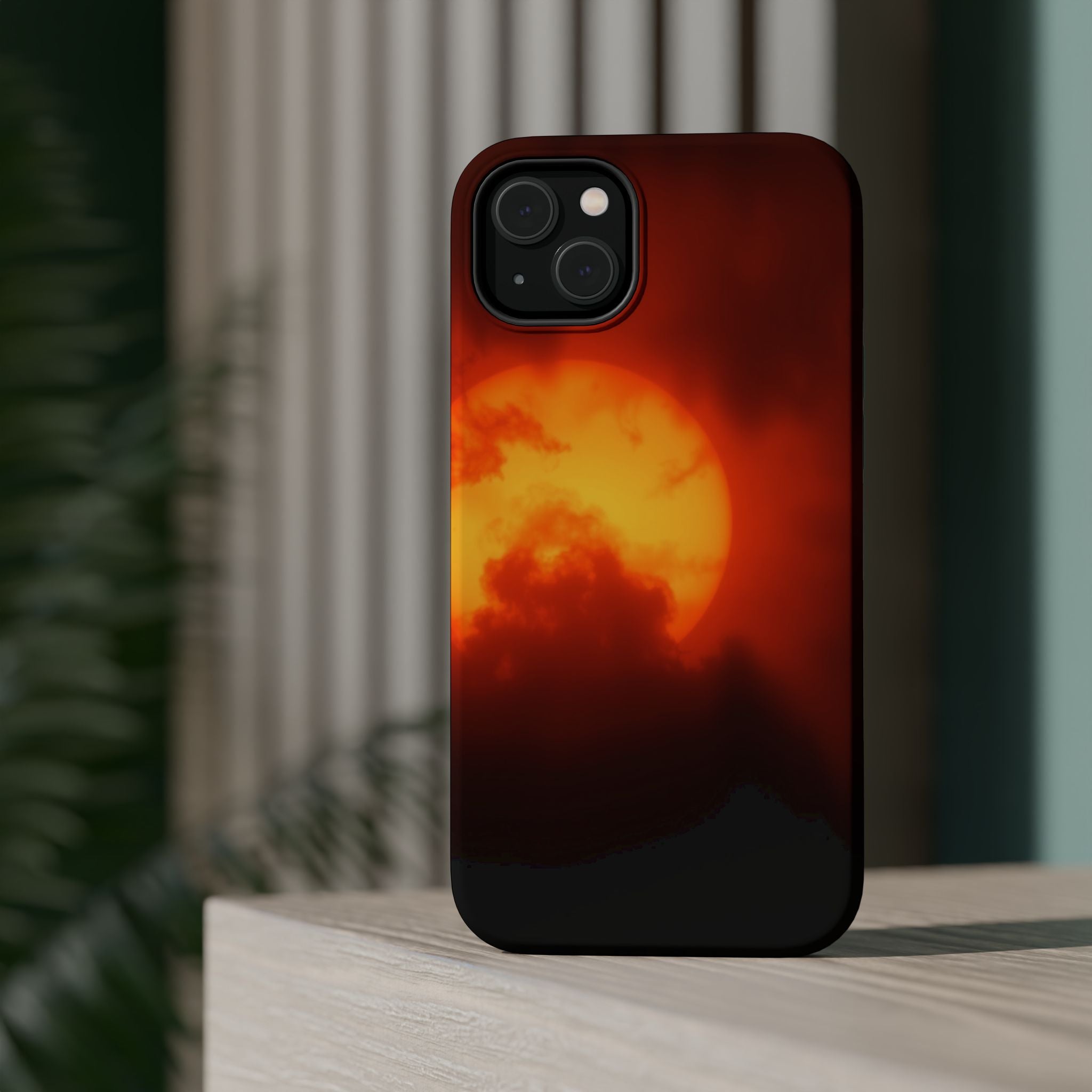 iPhone Color Theory Dark Gothic Ink Slim Everyday Designer Case · iPhone Case