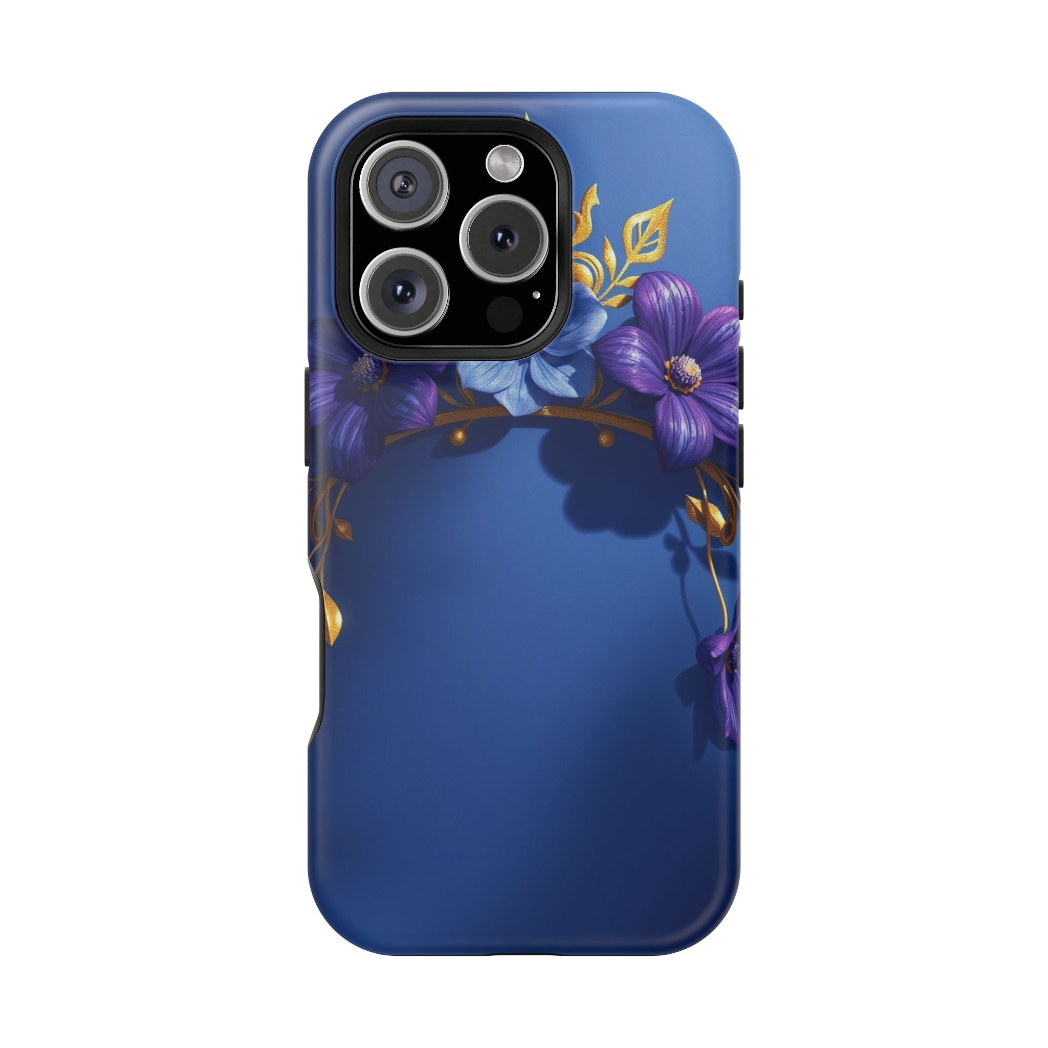 iPhone Vibrant Floral Crown Design 14 Slim Everyday Designer Case · iPhone Case