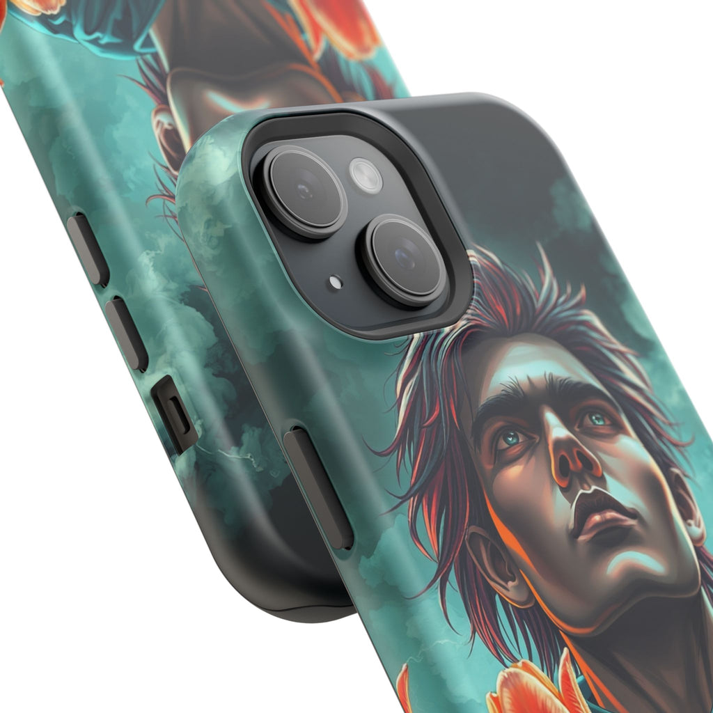 iPhone Tulip Row Electric Art Slim Everyday Designer Case · iPhone Case