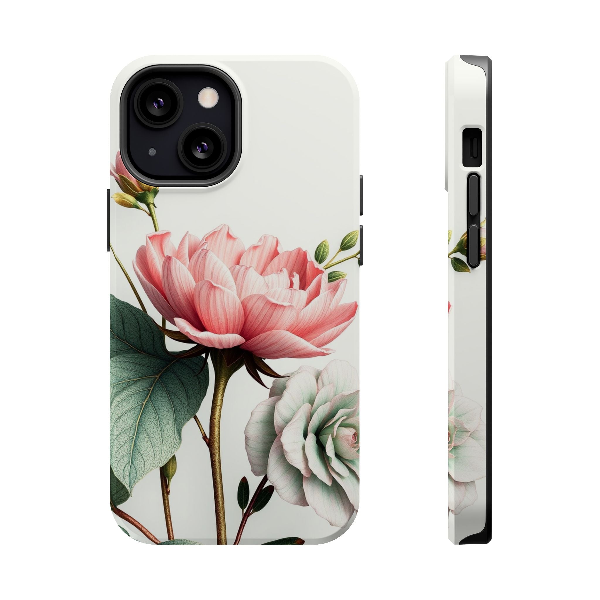 iPhone Vibrant Vintage Botanical Print Design Clean iPhone 14 Minimal · iPhone C