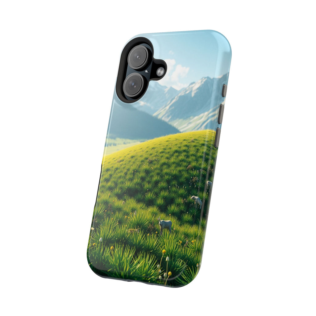 iPhone Vibrant Alpine Meadow Design Slim Everyday Designer Case · iPhone Case