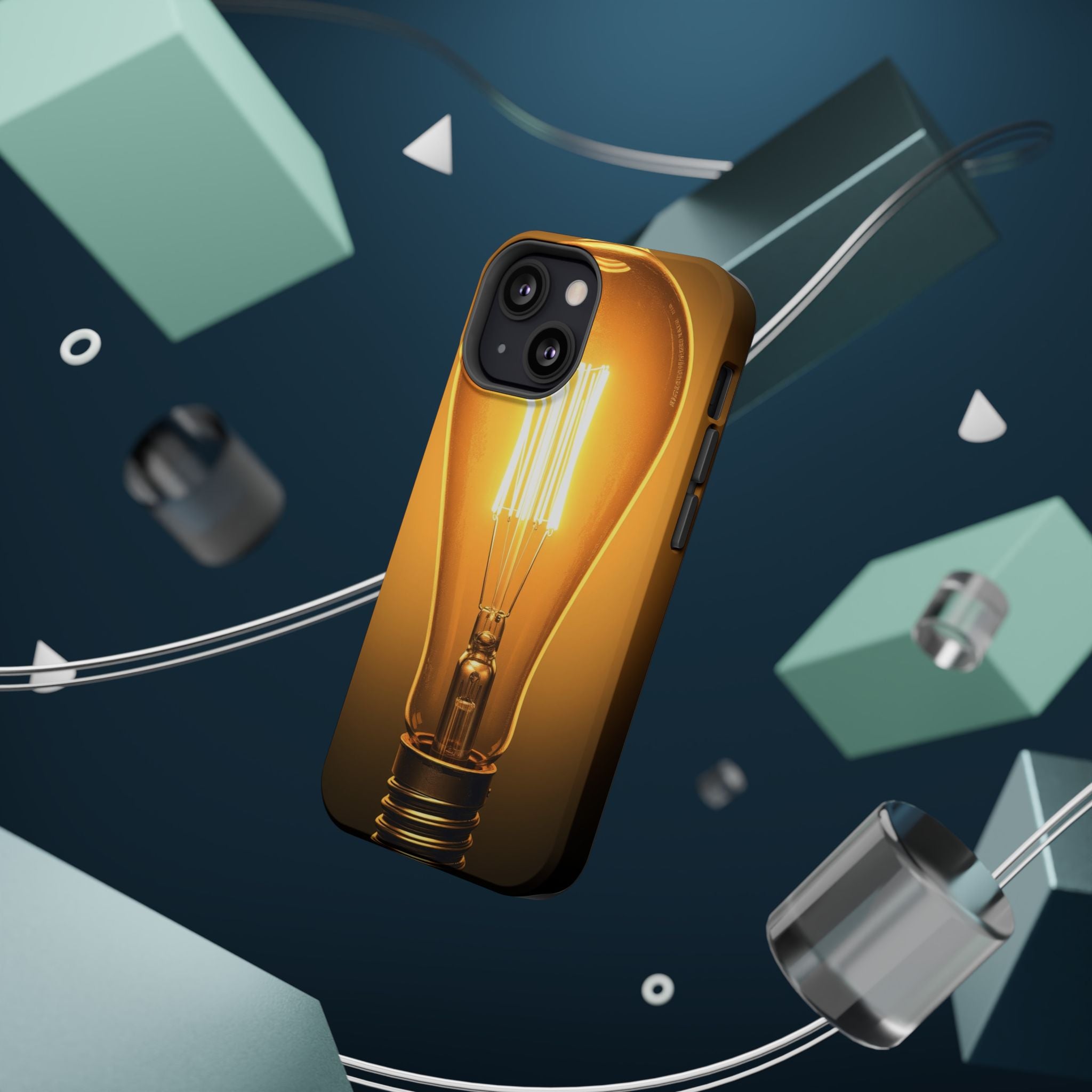 iPhone Edison Bulb Warm Enchanted Art Slim Everyday Designer Case · iPhone Case