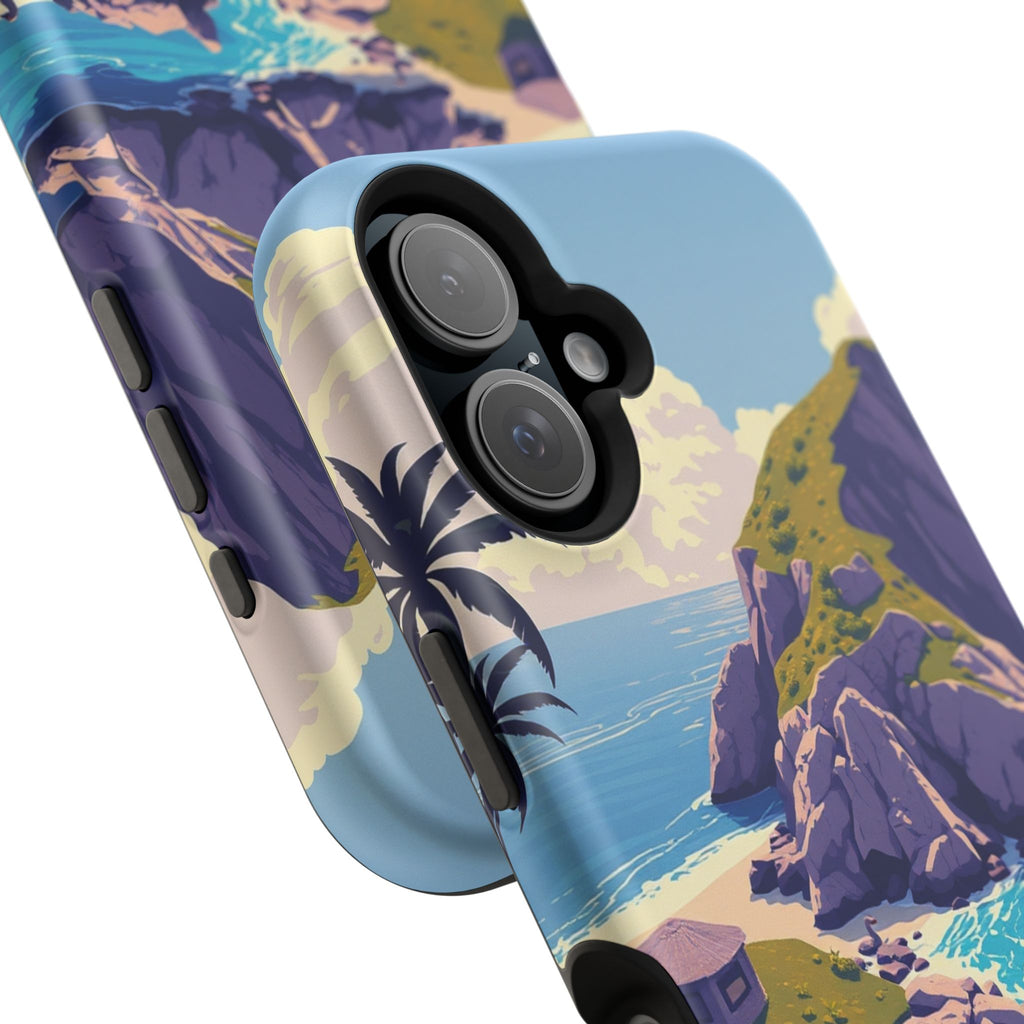 iPhone Vibrant Hibiscus Coast Design Slim Everyday Designer Case · iPhone Case