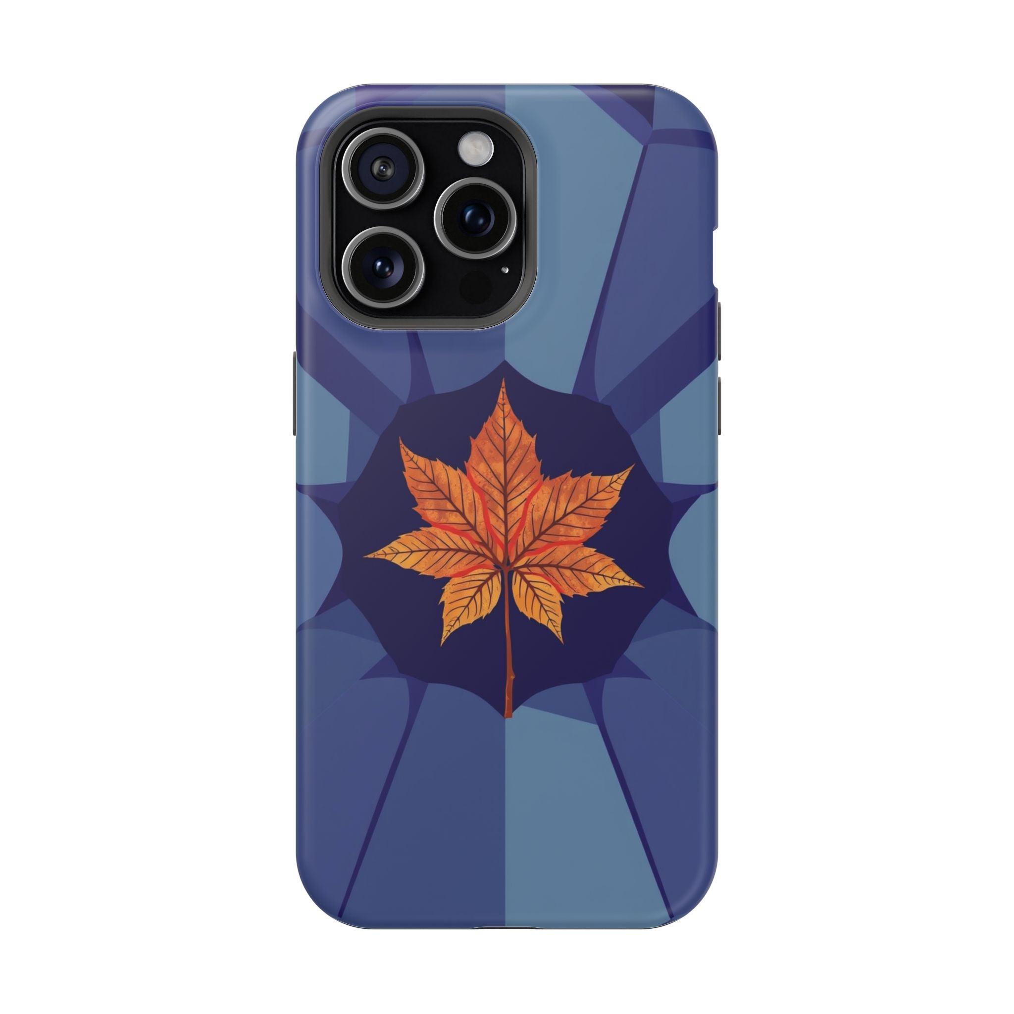 iPhone Autumn Maple Abstract Geometric Slim Everyday Designer Case · iPhone Case