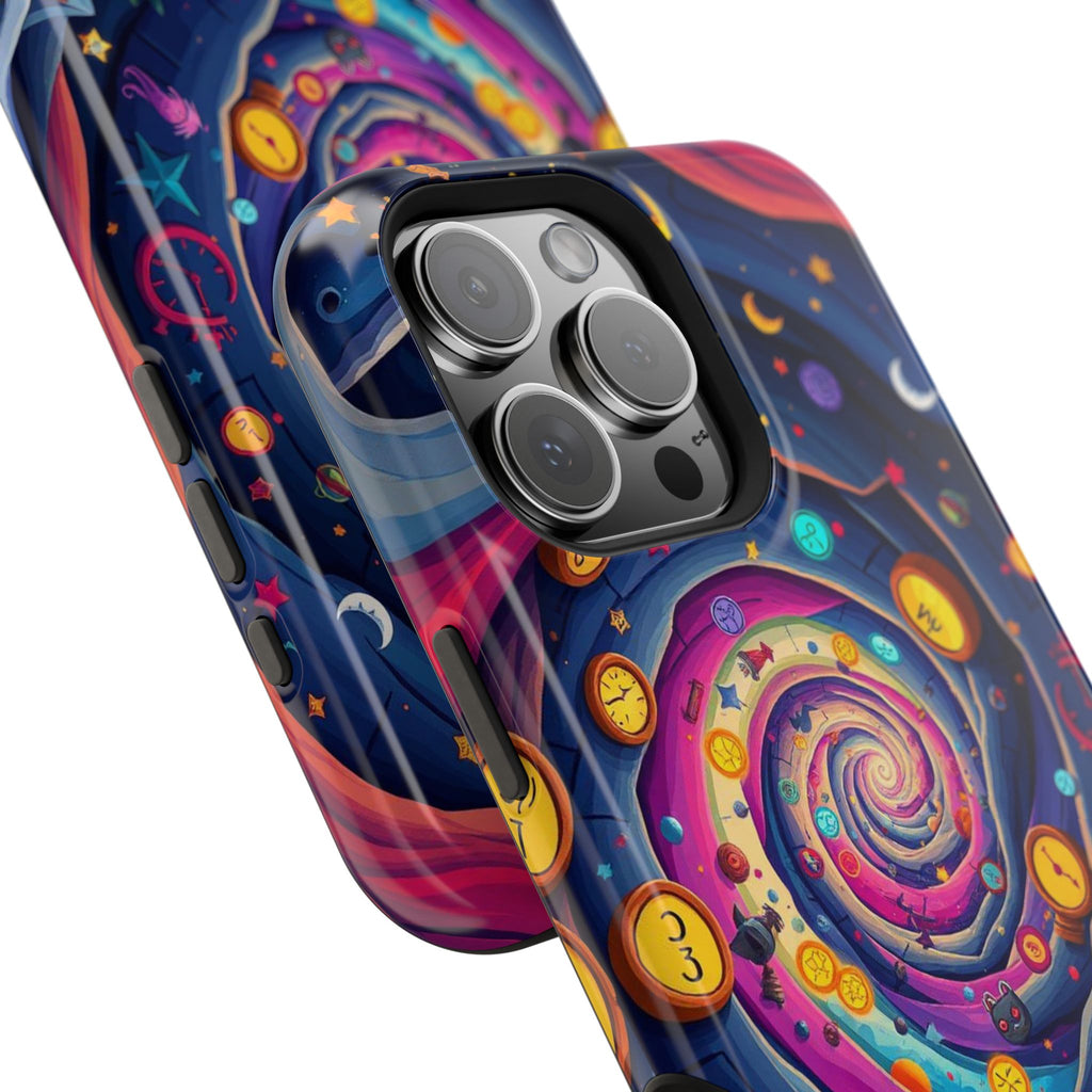 iPhone Time Portal Swirl Kids Fun iPhone Phone Case Gift Clean Minimal · iPhone
