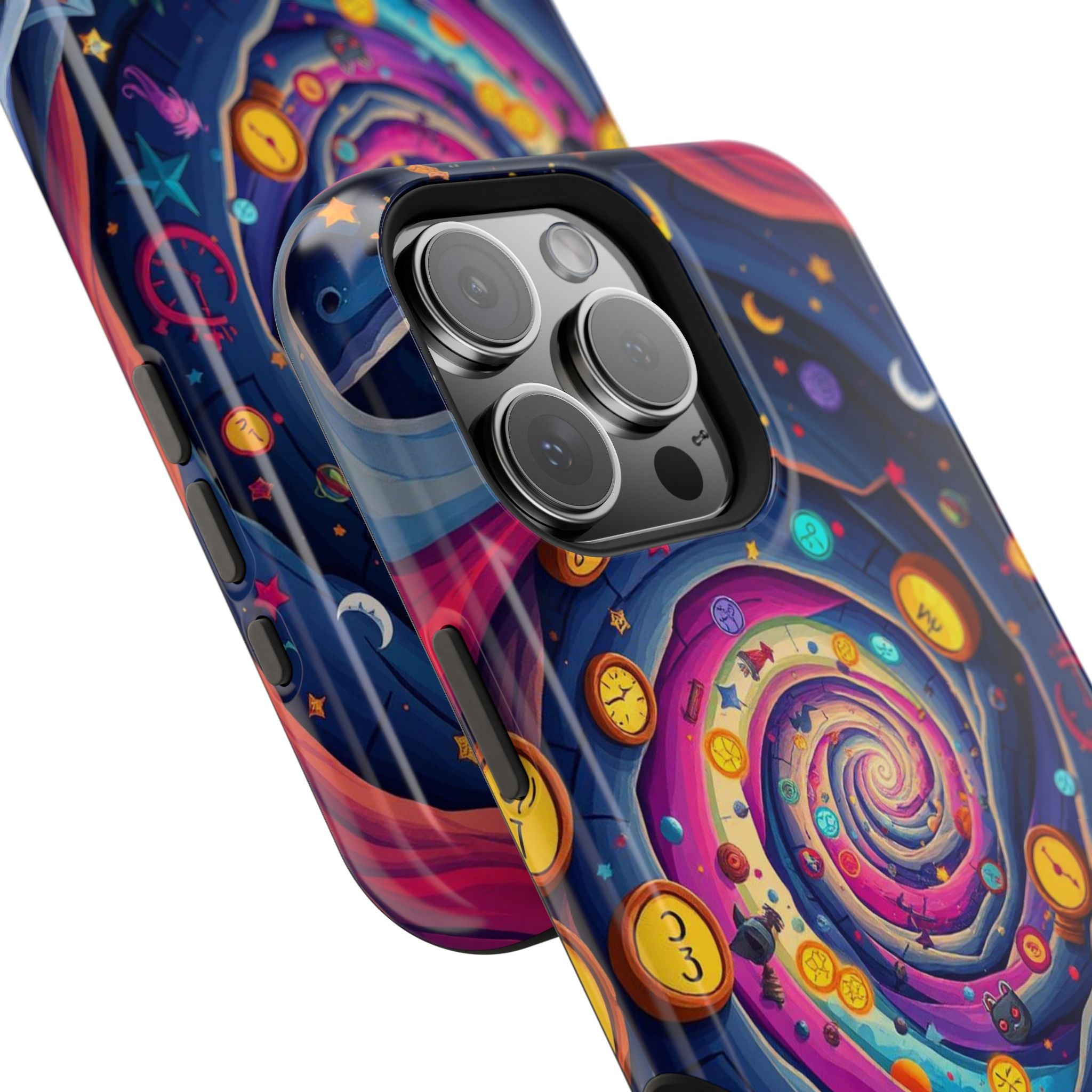 iPhone Time Portal Swirl Kids Fun iPhone Phone Case Gift Clean Minimal · iPhone