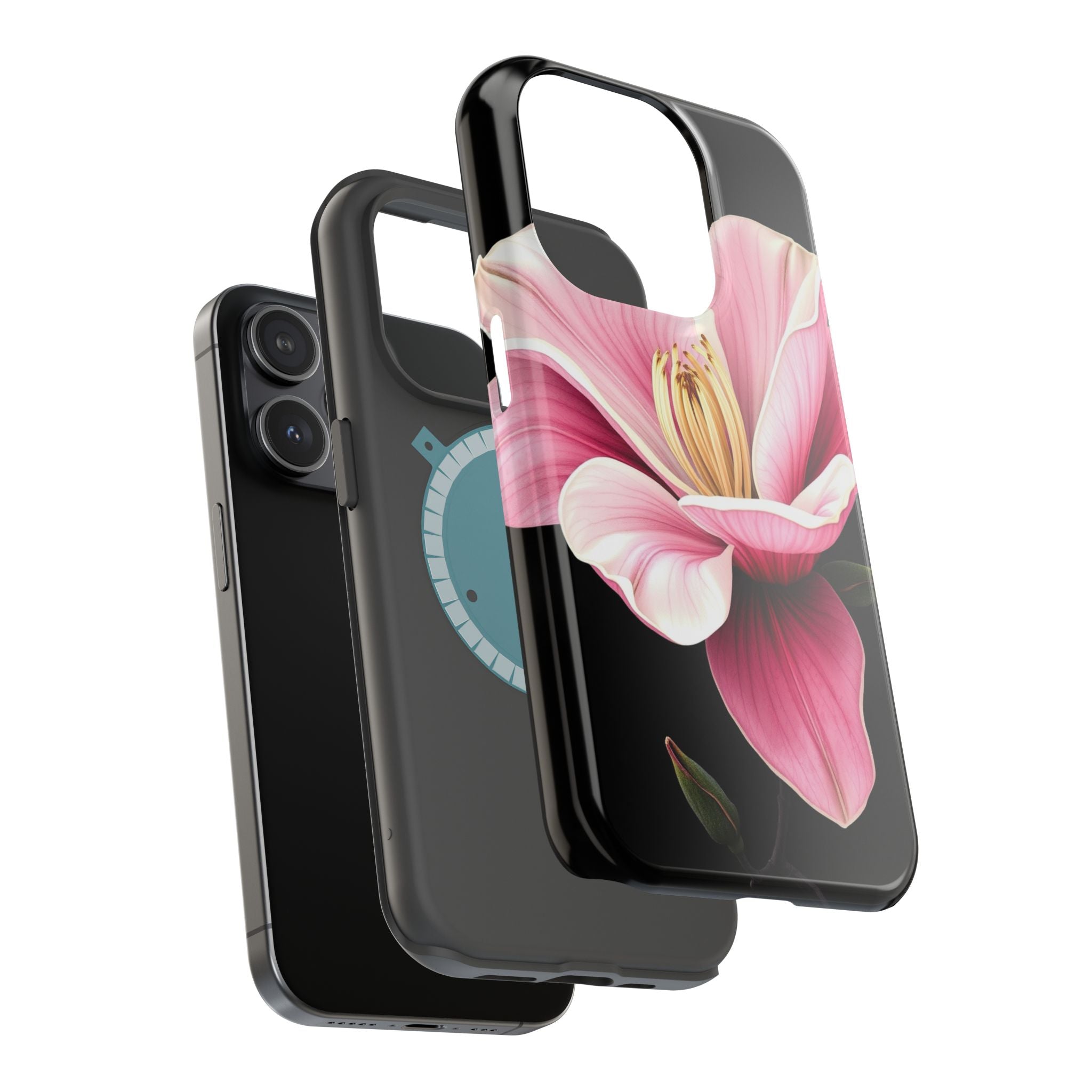 iPhone Magnolia Dream Dark Gothic Ink Slim Everyday Designer Case · iPhone Case
