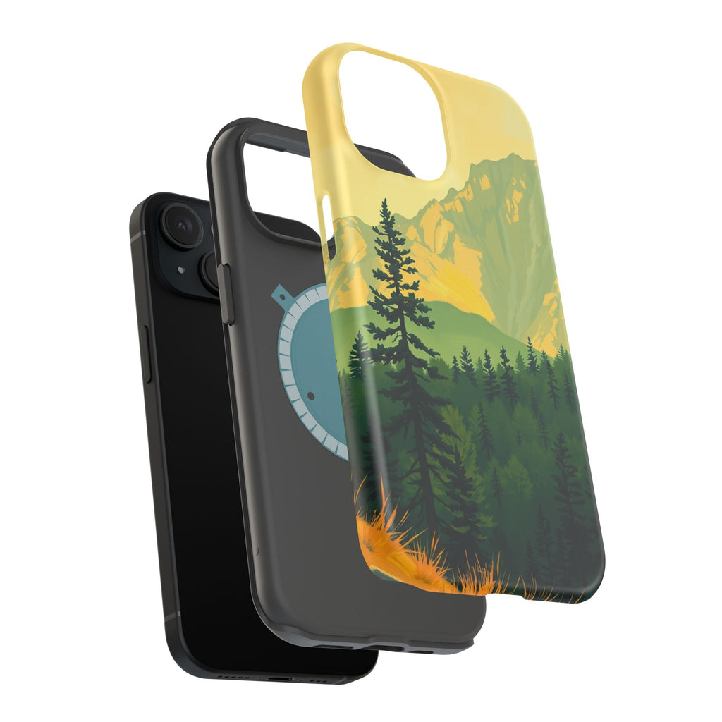 iPhone Pine Ridge Oil Painting Impressionist Slim iPhone Everyday · iPhone Case
