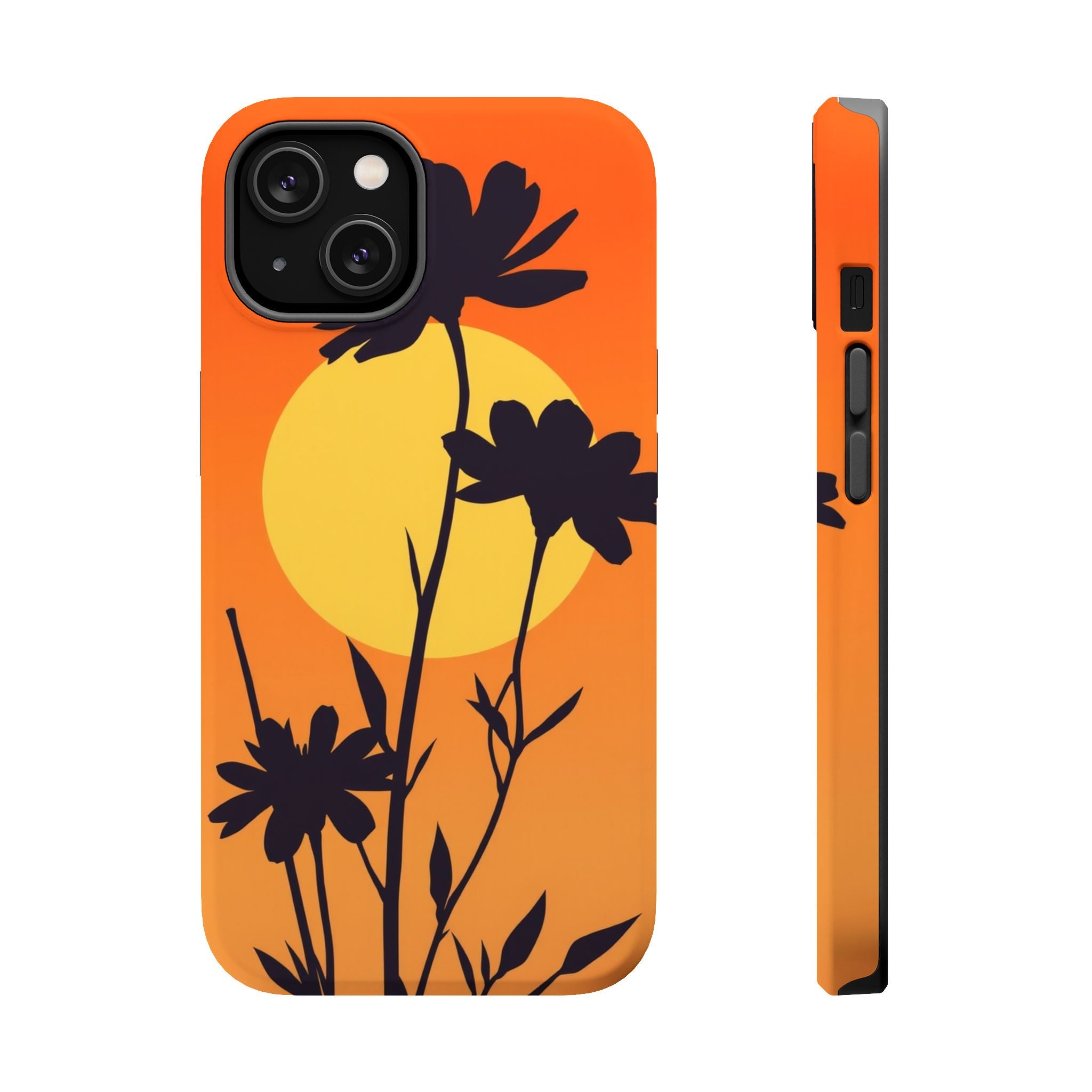 iPhone Vibrant Floral Silhouette Design Slim Everyday iPhone Designer · iPhone C