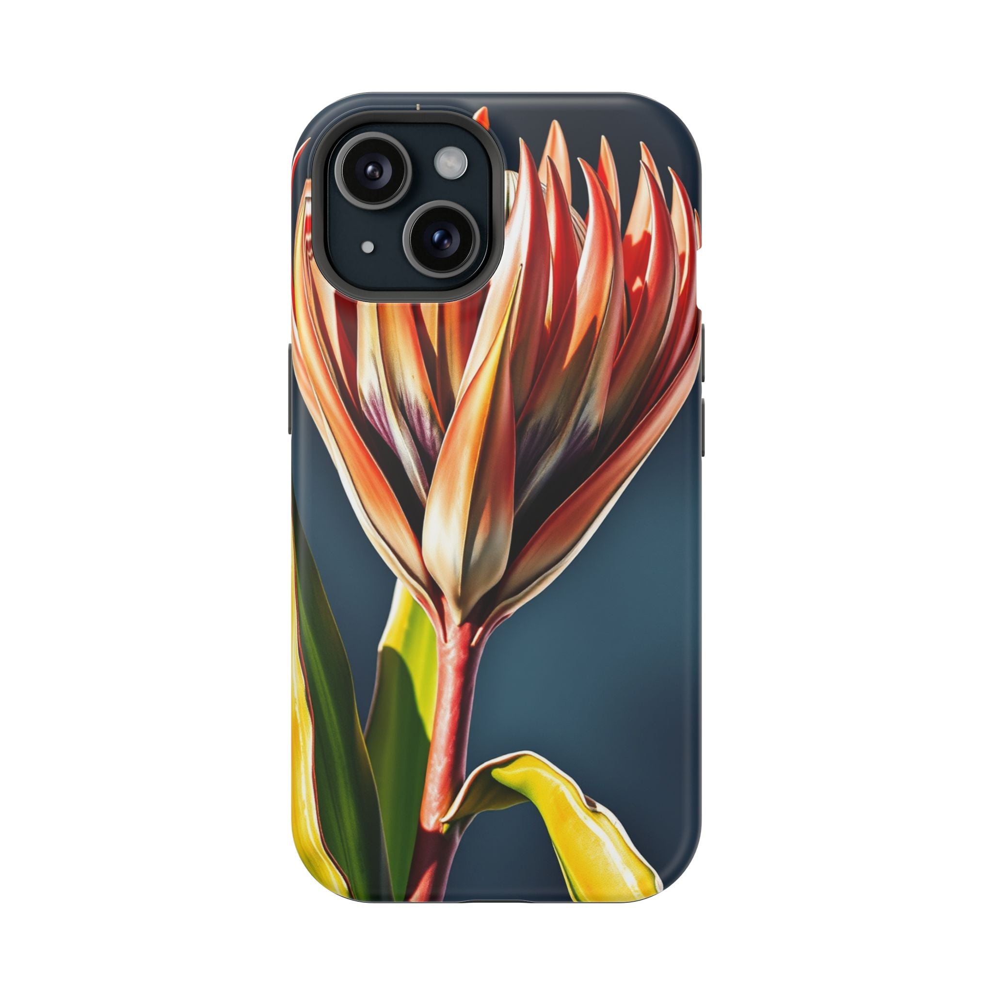 iPhone Protea Bold Vibrant Watercolor Slim Snap Case Ga · iPhone Case