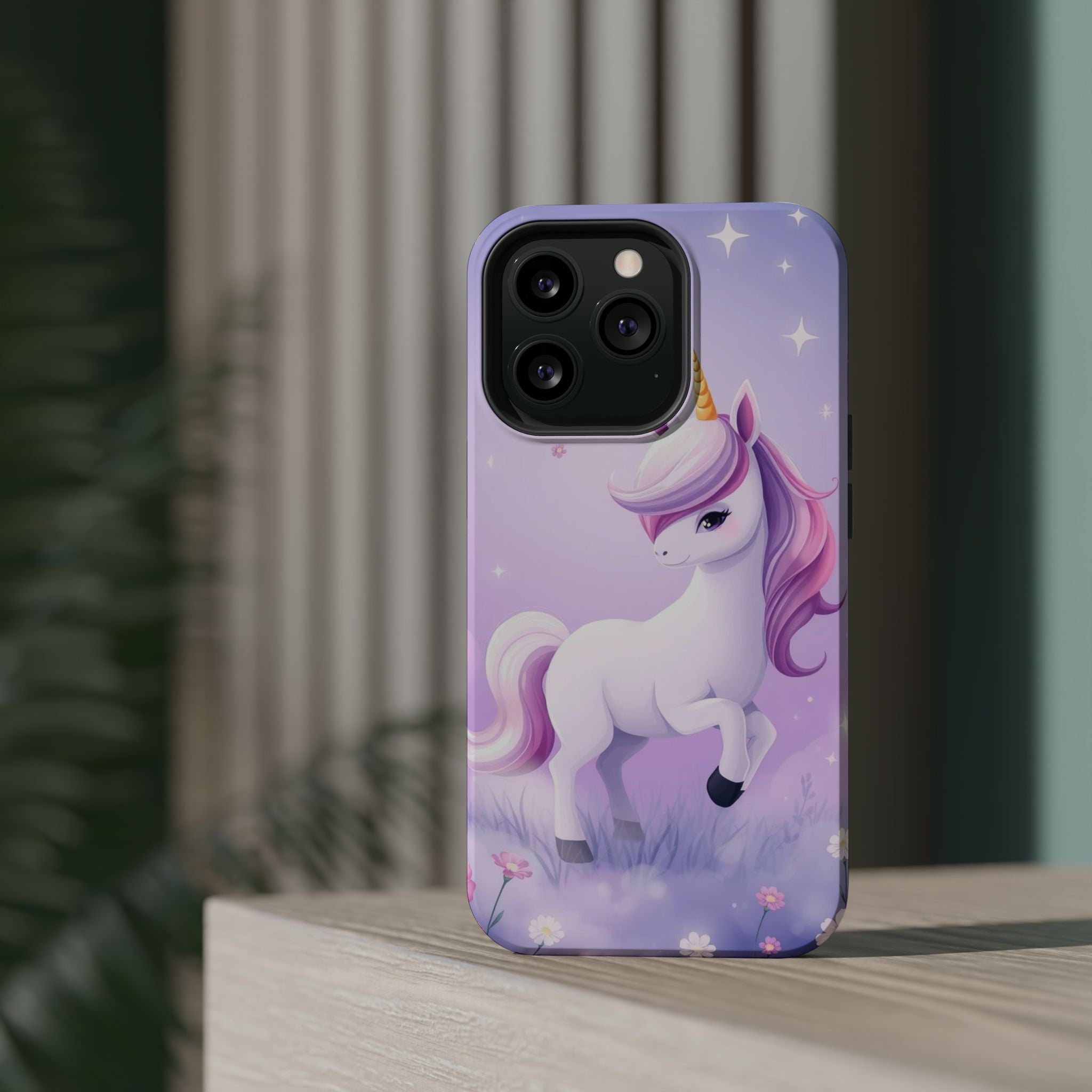 iPhone Lilac Mist Unicorn Kids Fun iPhone Phone Case Gift Artistic · iPhone Case