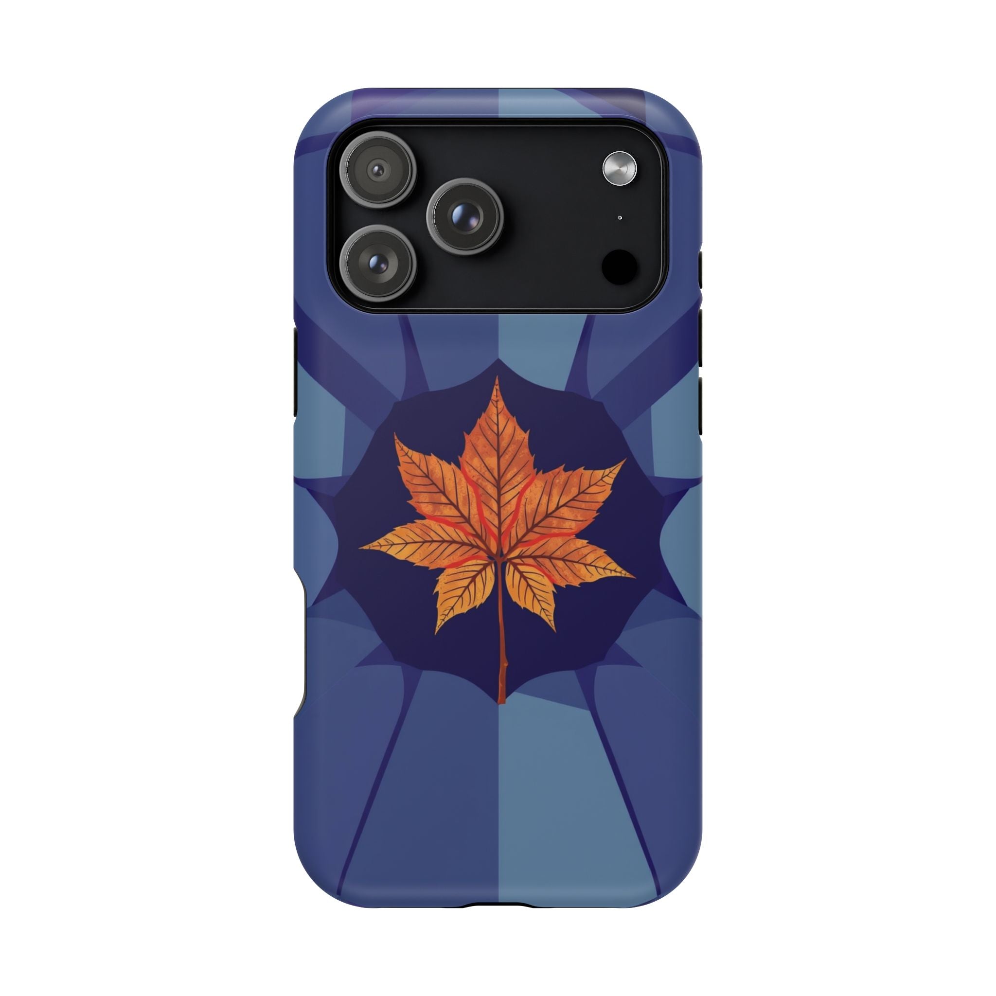 iPhone Autumn Maple Abstract Geometric Slim Everyday Designer Case · iPhone Case